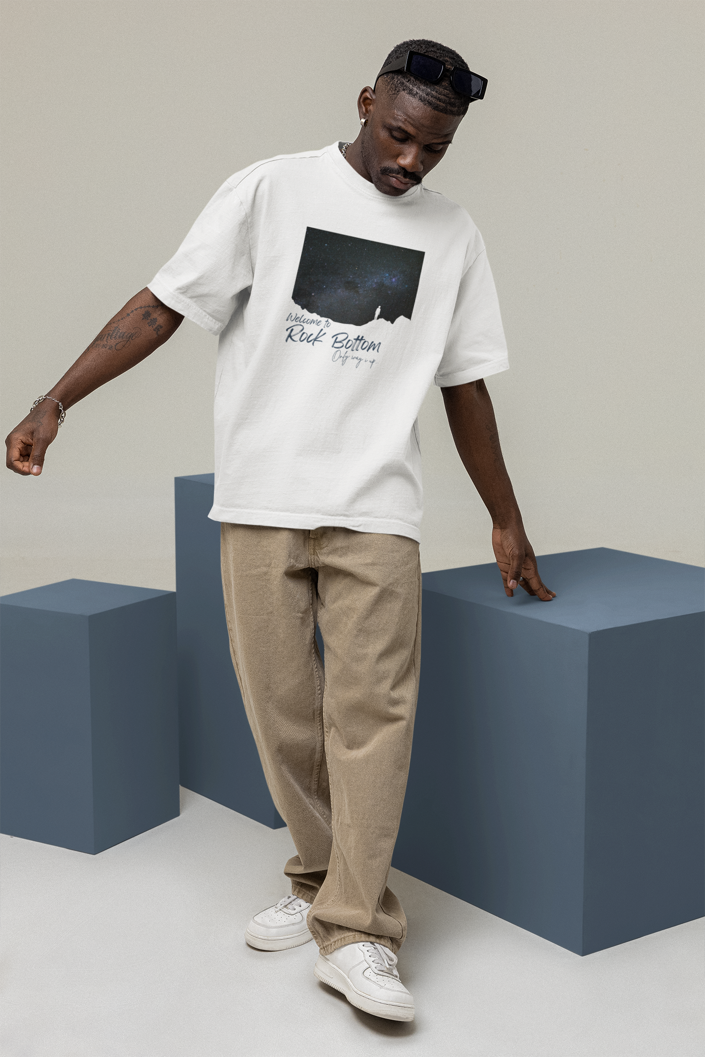 Welcome to Rock Bottom Oversize T-shirt