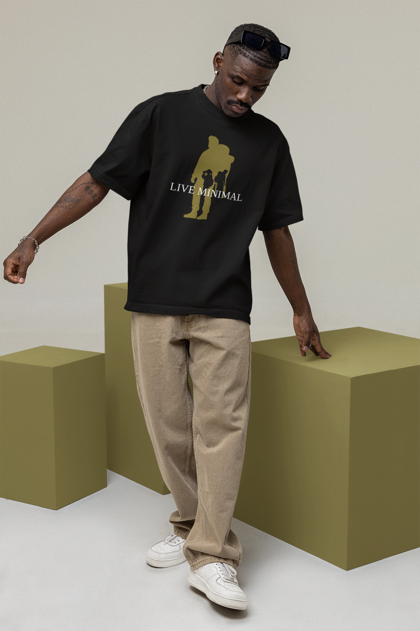 Live Minimal Oversize T-shirt