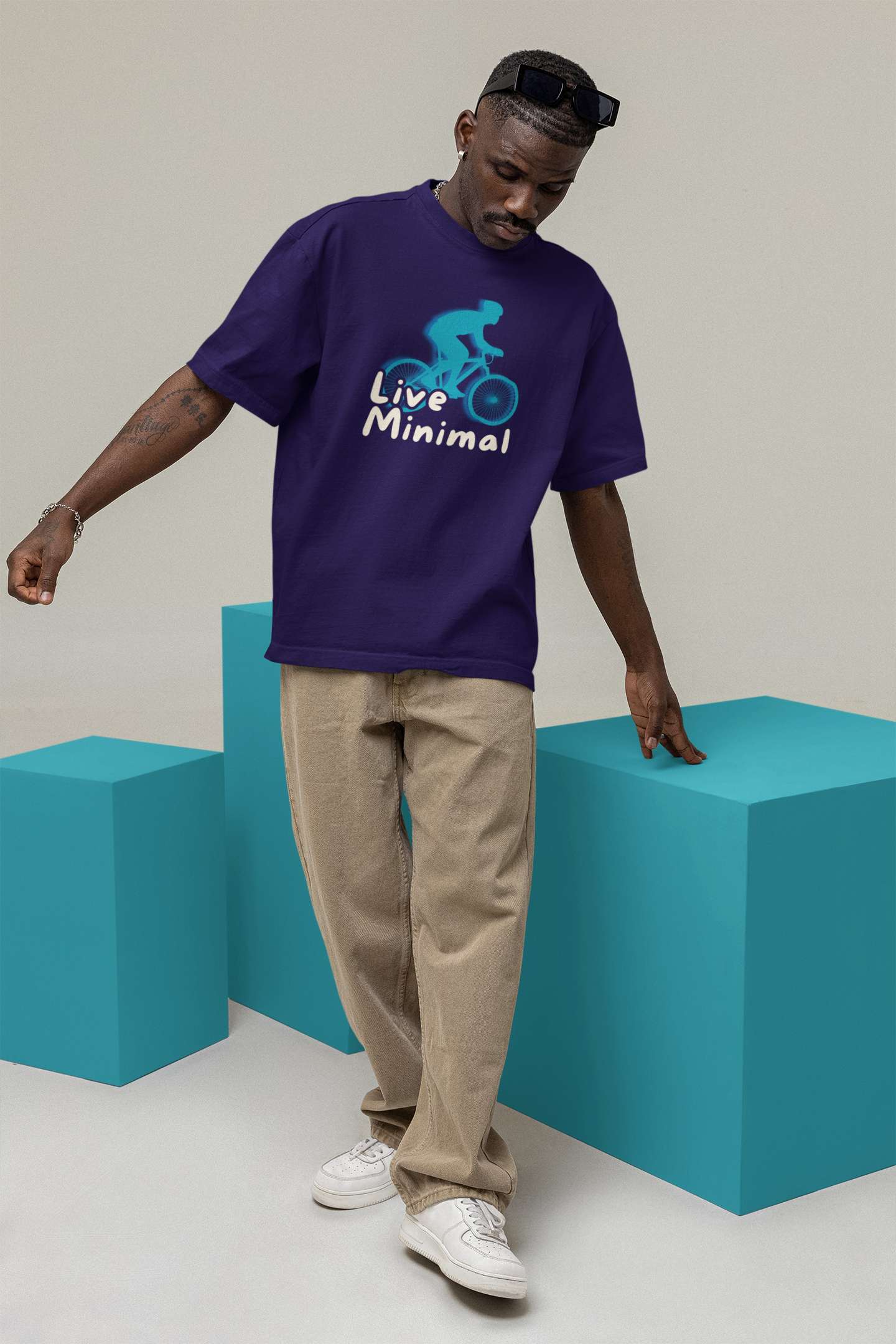 Live Minimal Oversize T-shirt