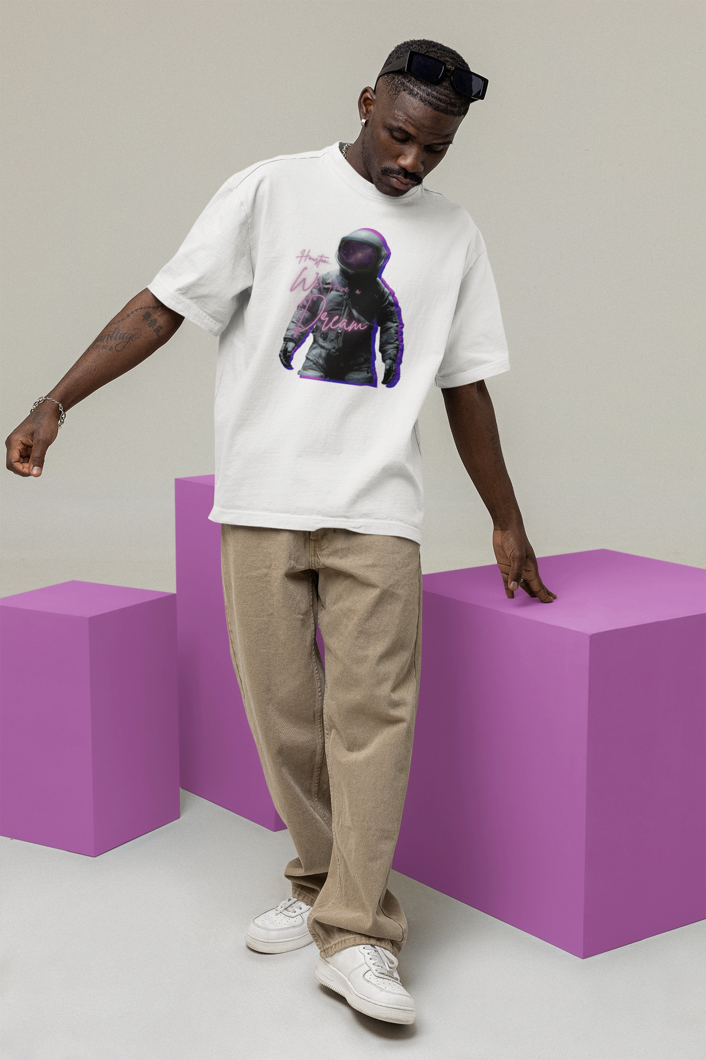 Houston We Have a Dream Oversize T-shirt