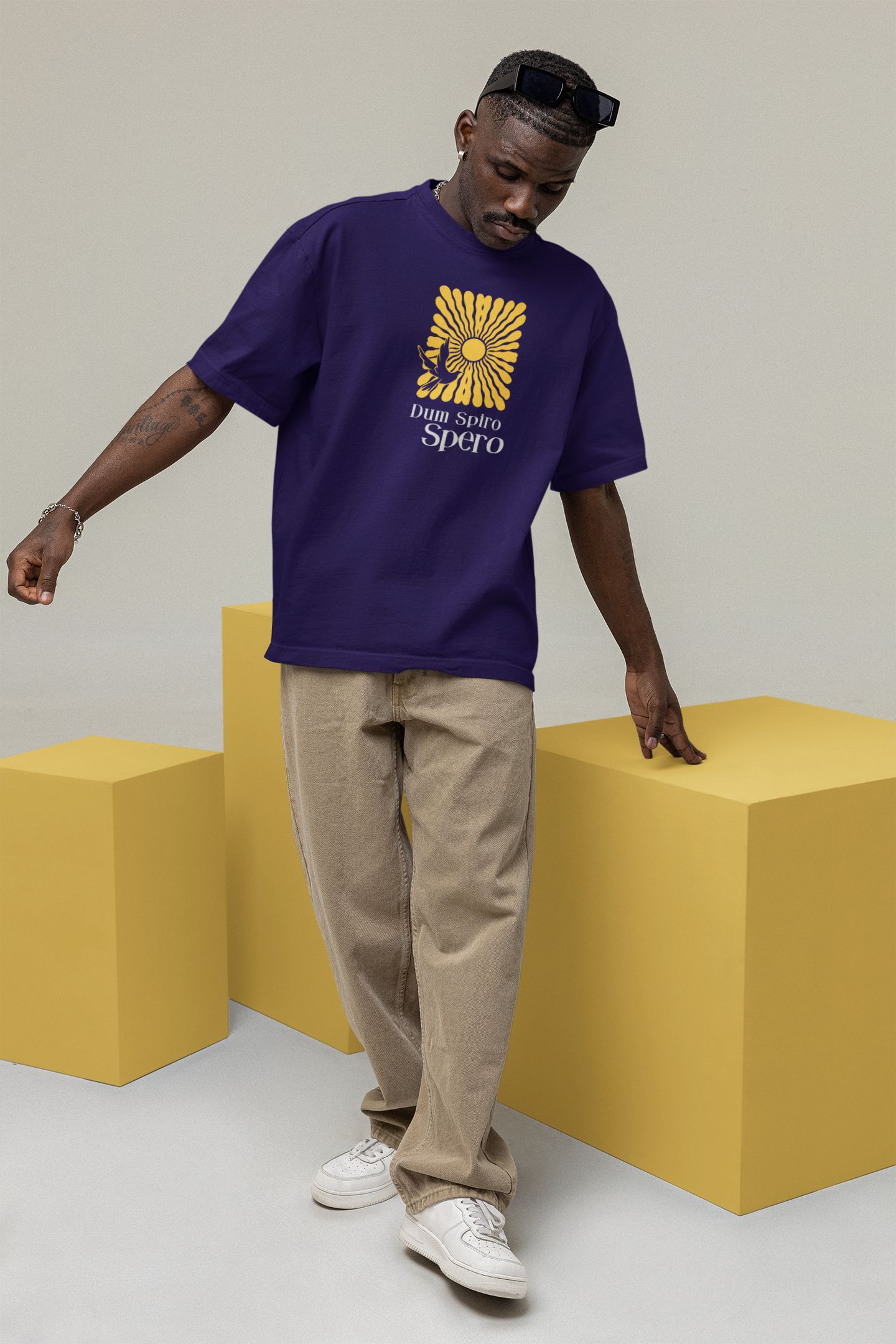 Dum Spiro, Spero Oversize T-shirt