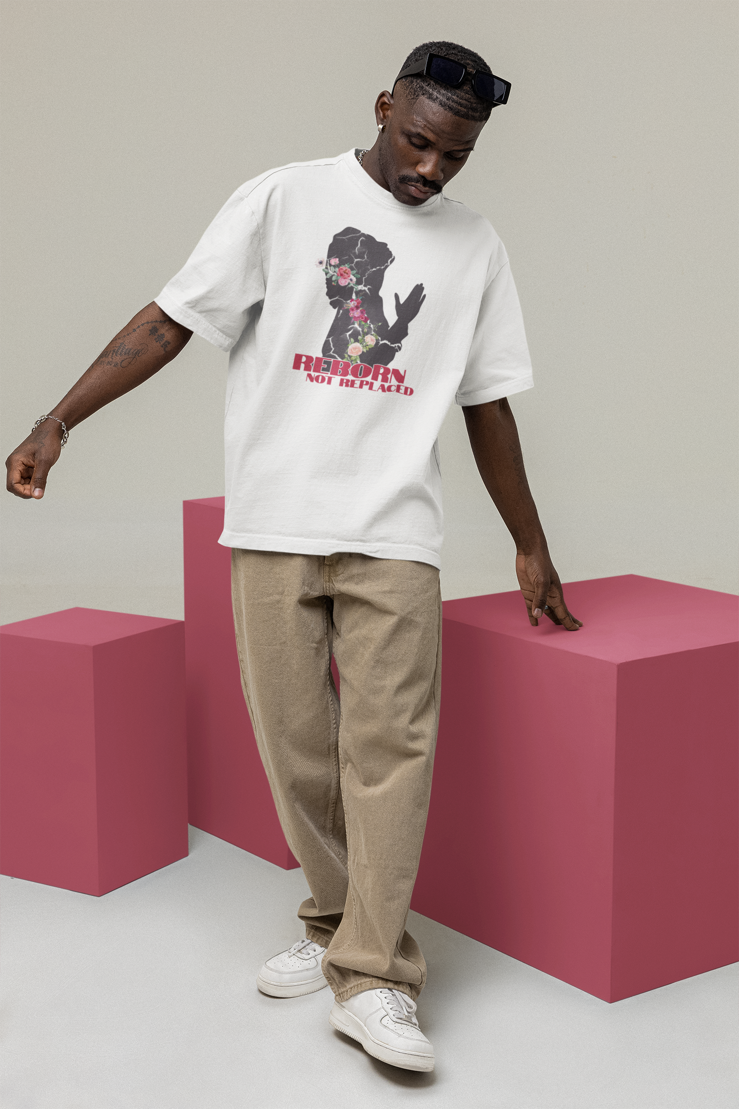 Reborn Not Replaced Oversize T-shirt