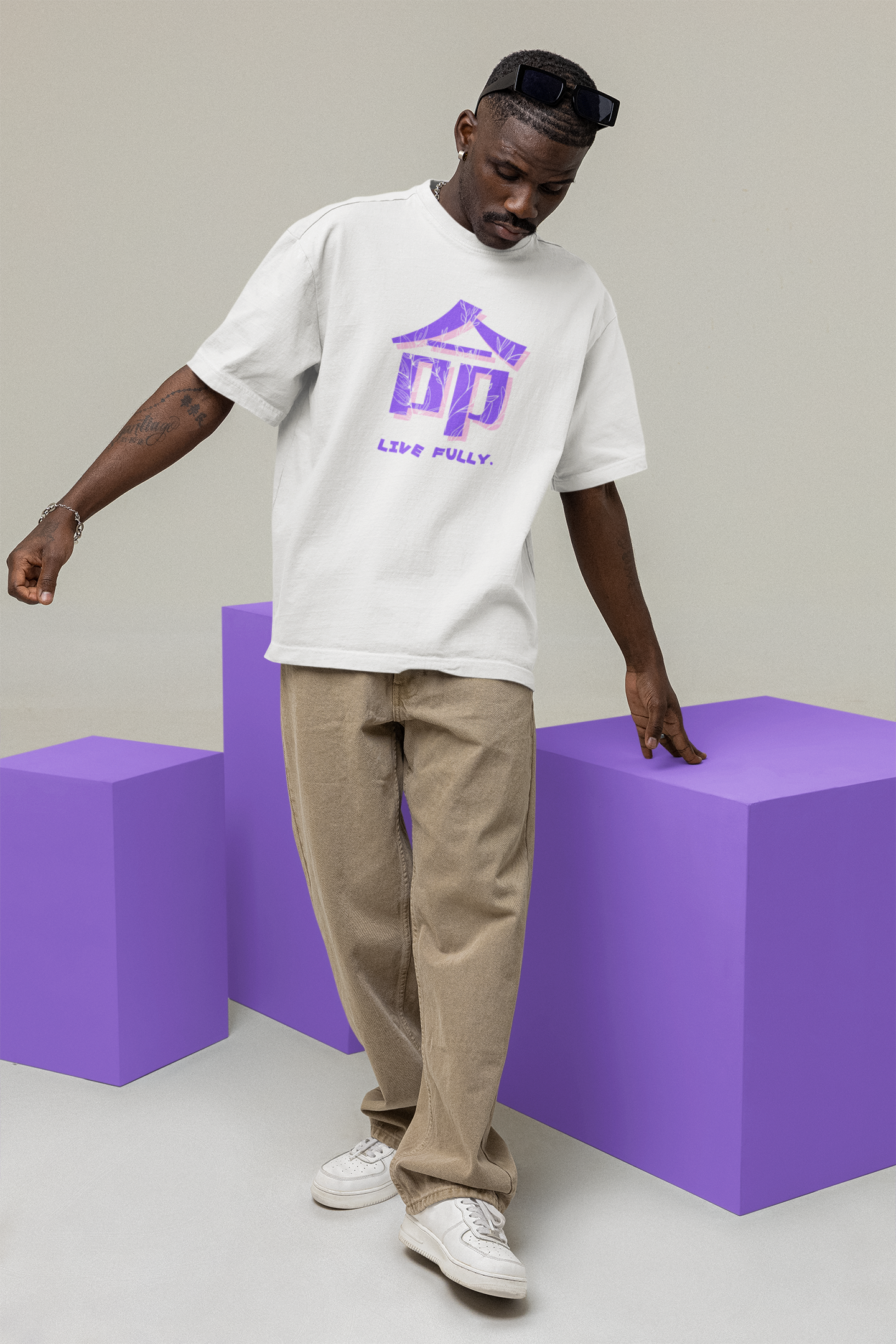 Live Fully Oversize T-shirt