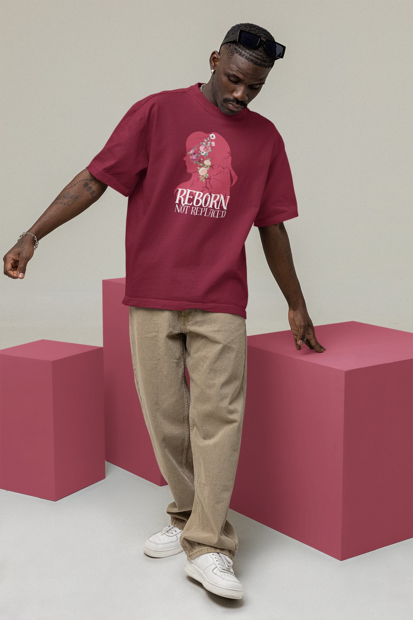 Reborn Not Replaced Oversize T-shirt