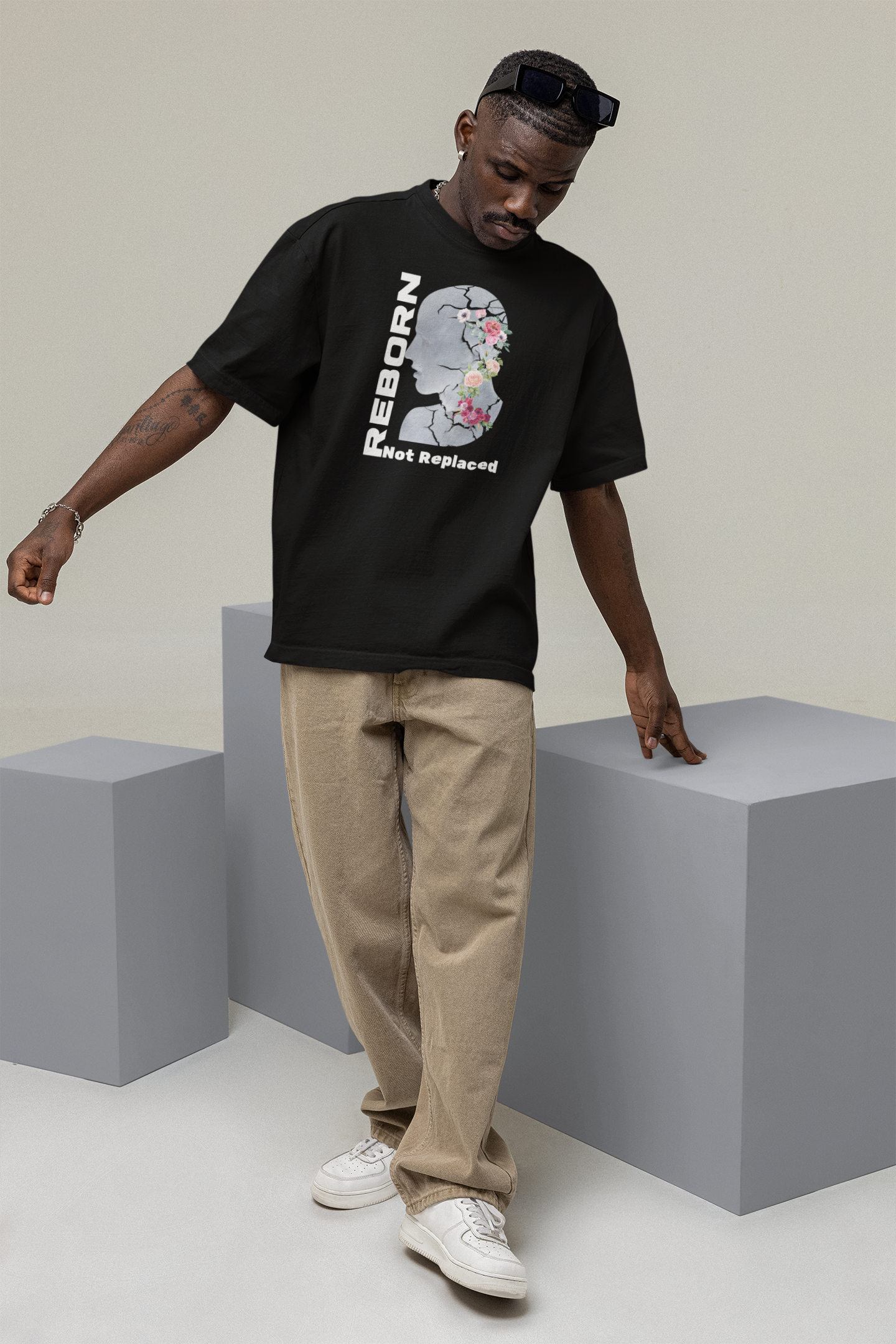 Reborn Not Replaced Oversize T-shirt