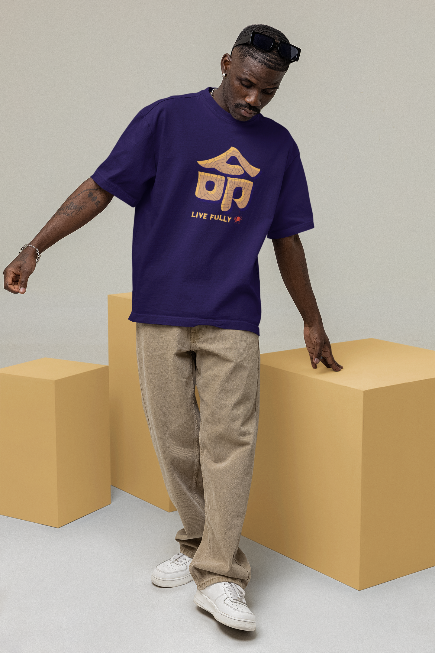 Live Fully Oversize T-shirt