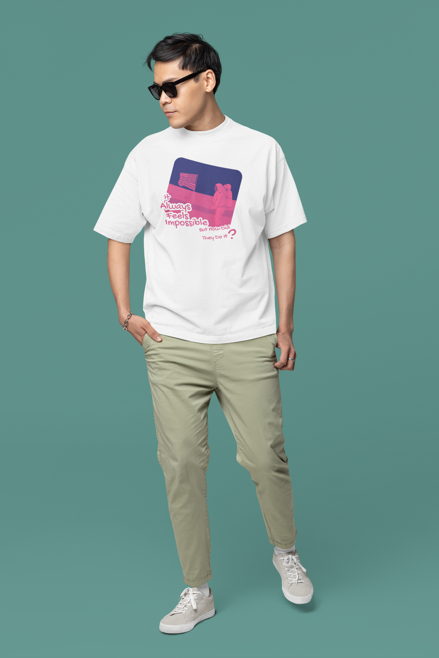It Always Feels Impossible Oversize T-shirt