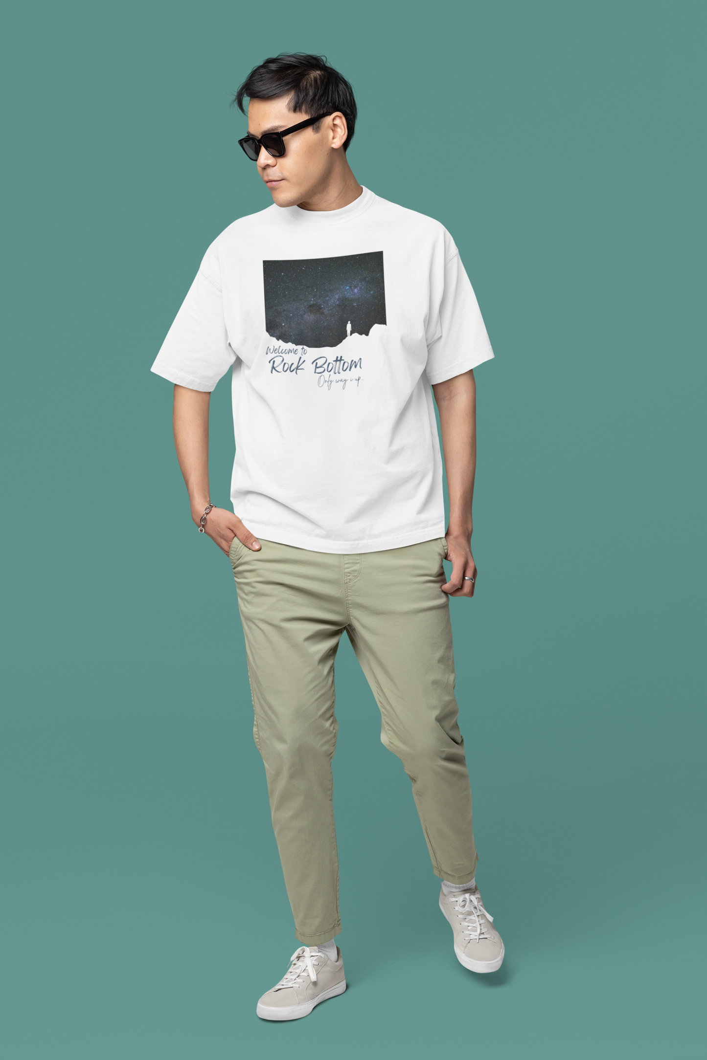Welcome to Rock Bottom Oversize T-shirt