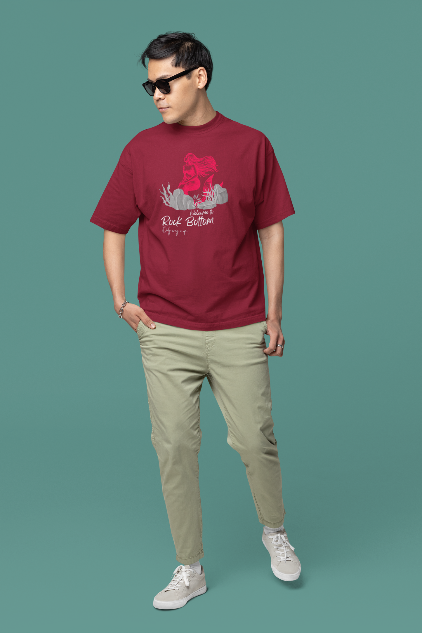 Welcome to Rock Bottom Oversize T-shirt