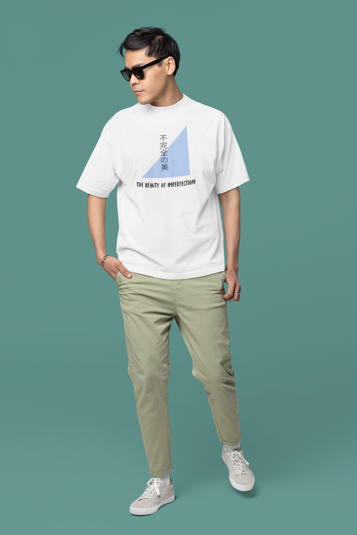 不完全の美 The Beauty of Imperfection Oversize T-shirt