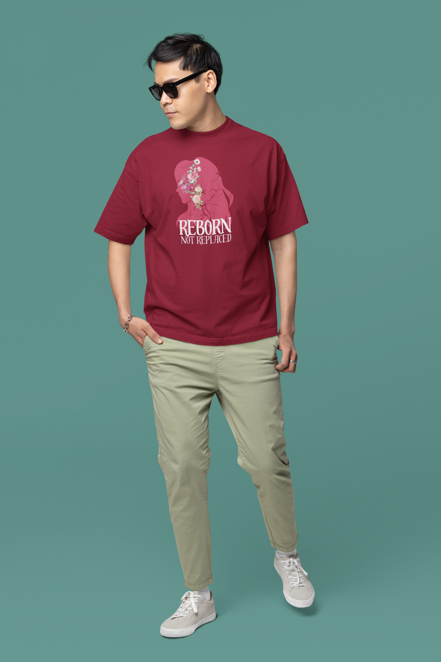 Reborn Not Replaced Oversize T-shirt