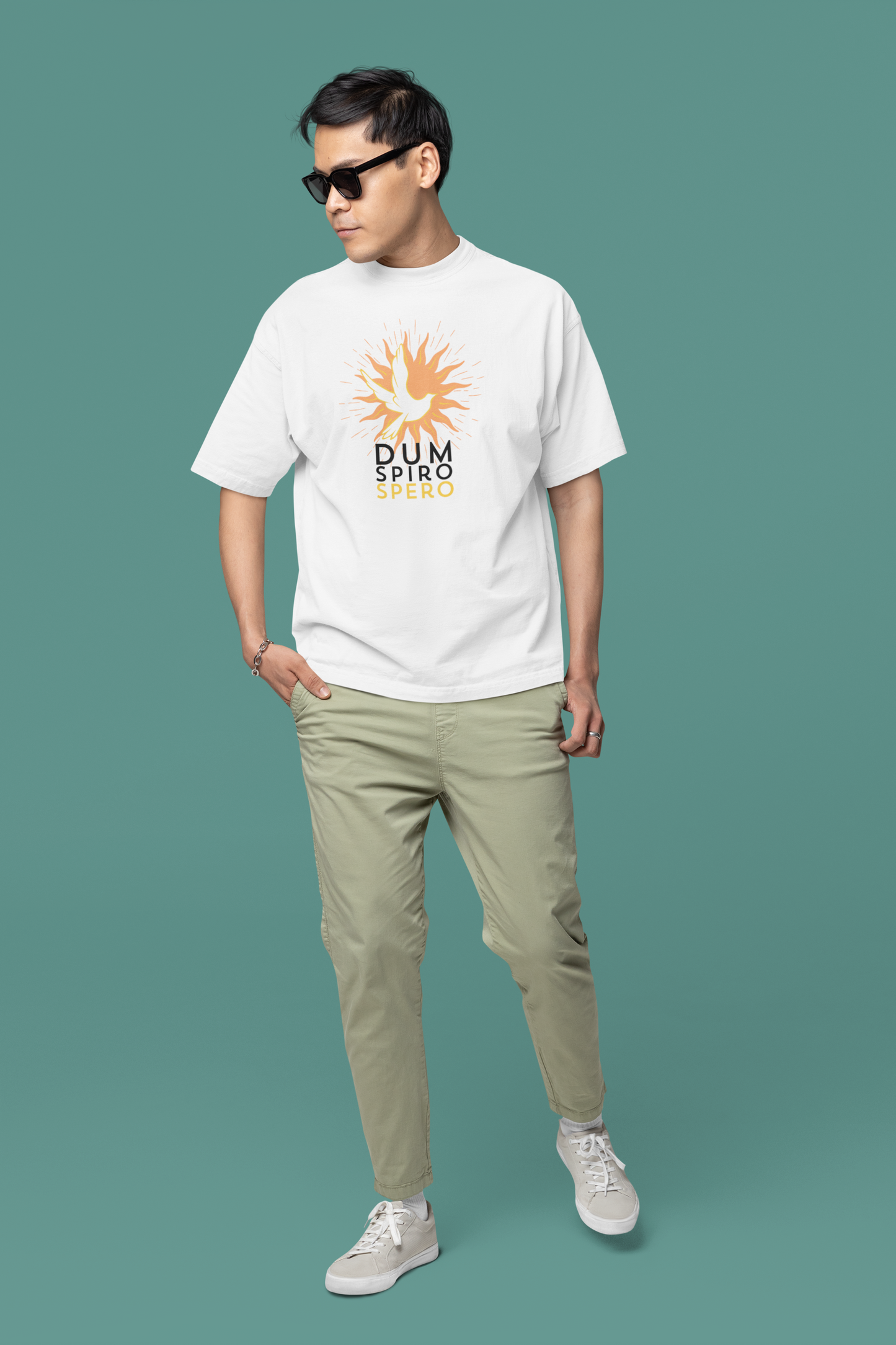 Dum Spiro, Spero Oversize T-shirt
