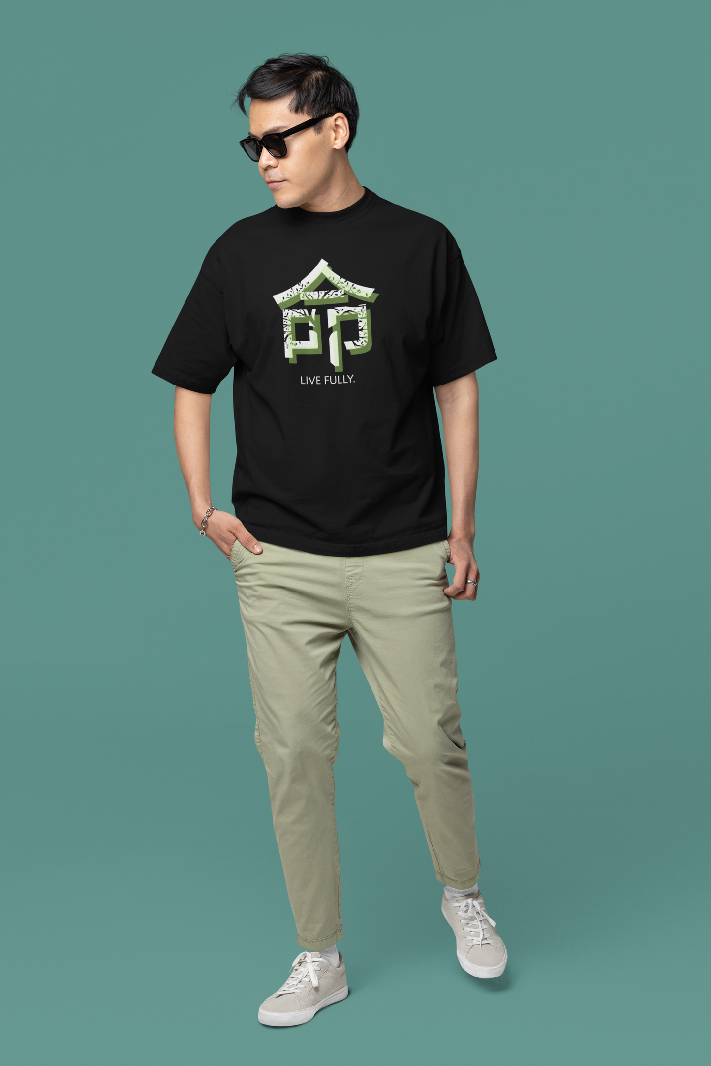 Live Fully Oversize T-shirt