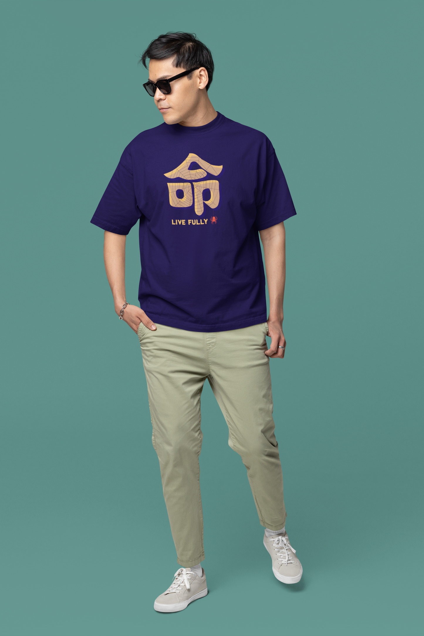 Live Fully Oversize T-shirt