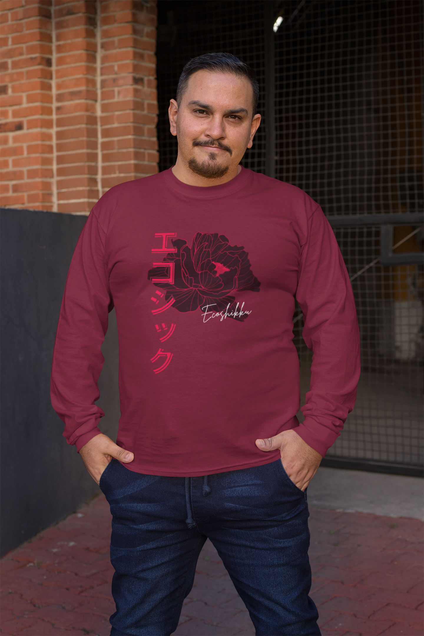 エコシック Ecoshikku Long Sleeve T-shirt
