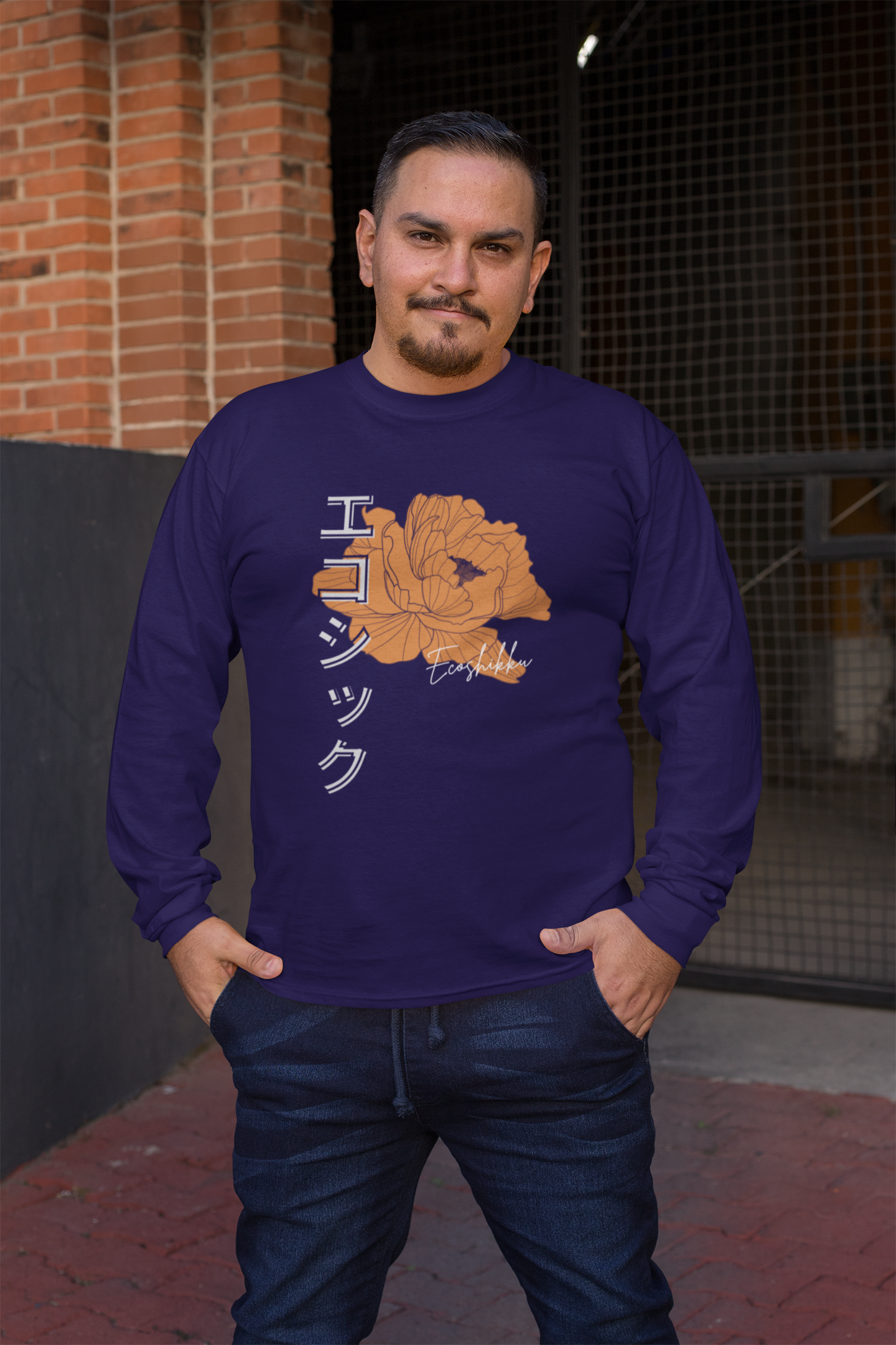 エコシック Ecoshikku Long Sleeve T-shirt