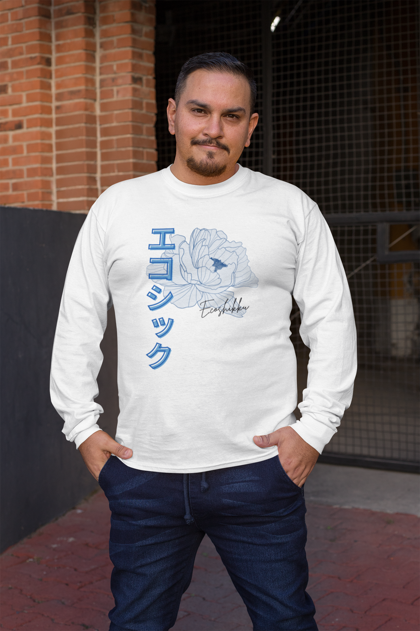 エコシック Ecoshikku Long Sleeve T-shirt