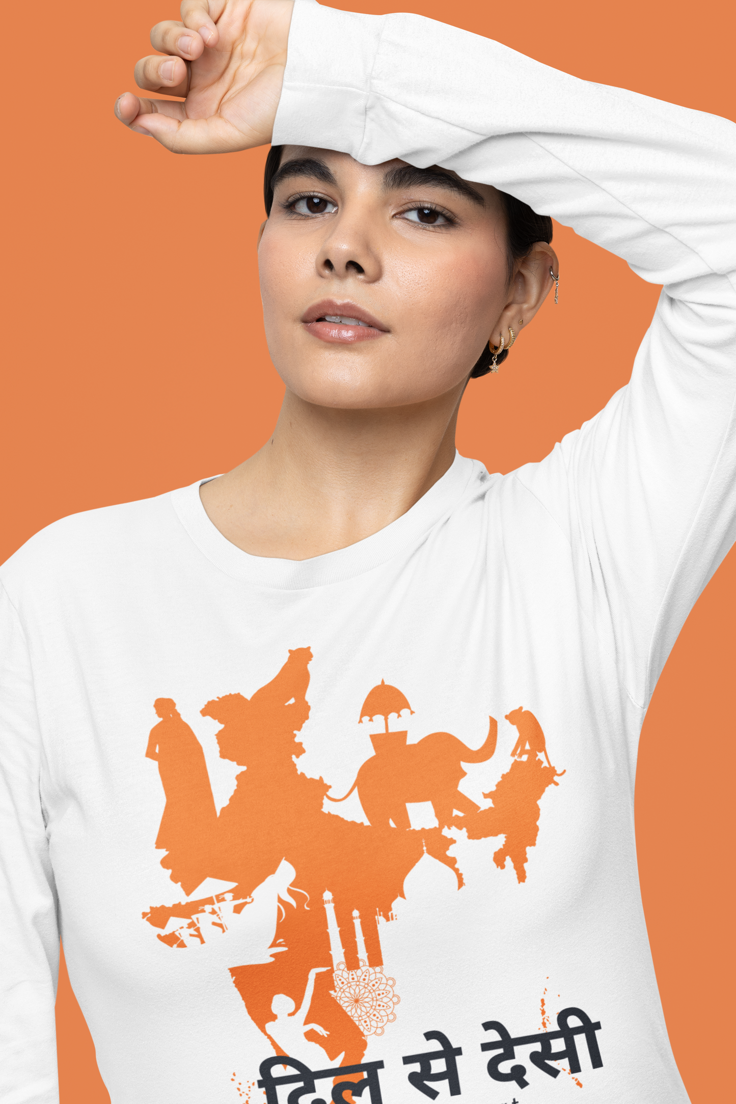 Desi from the Heart Long Sleeve T-shirt