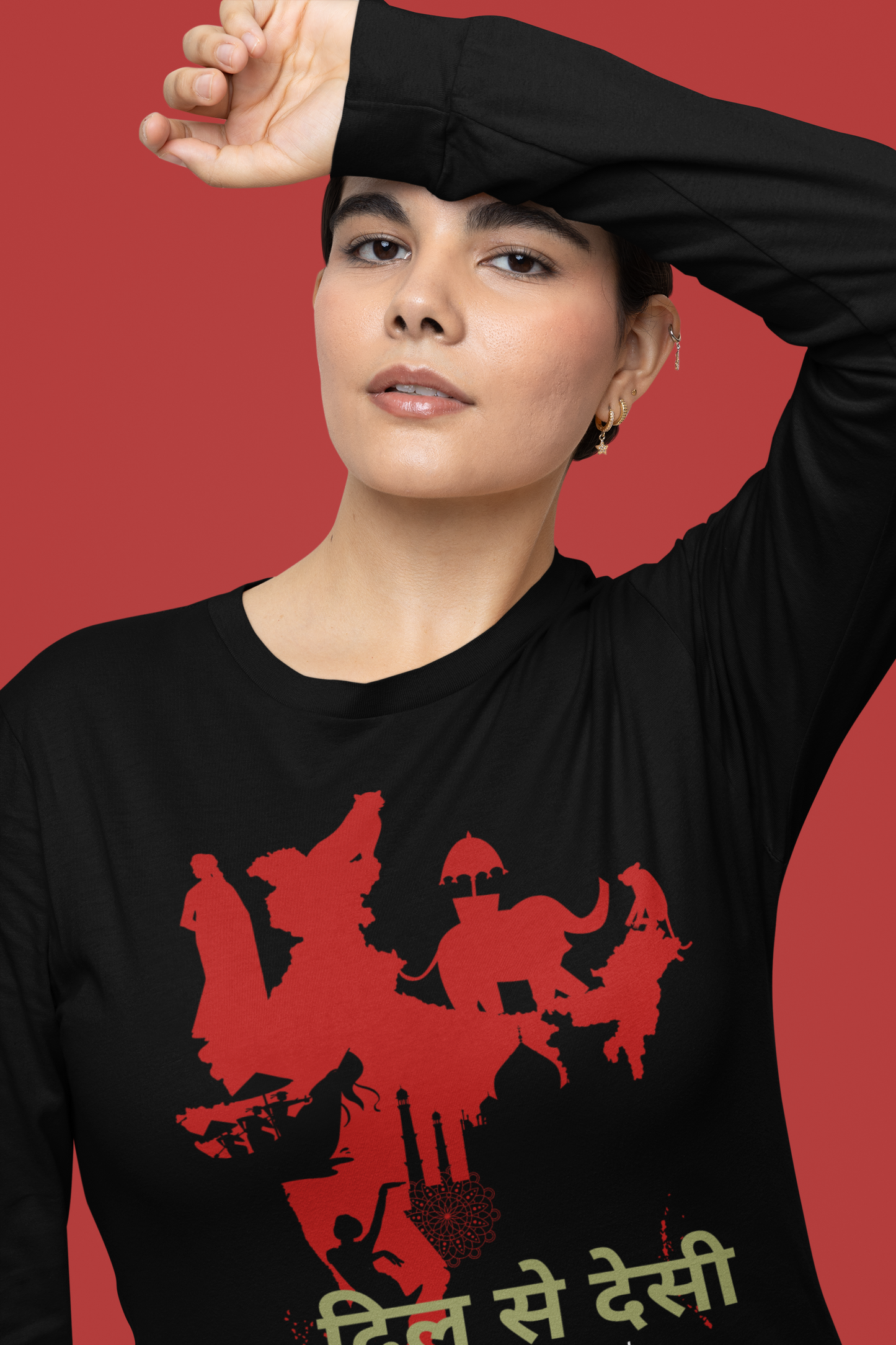 Desi from the Heart Long Sleeve T-shirt