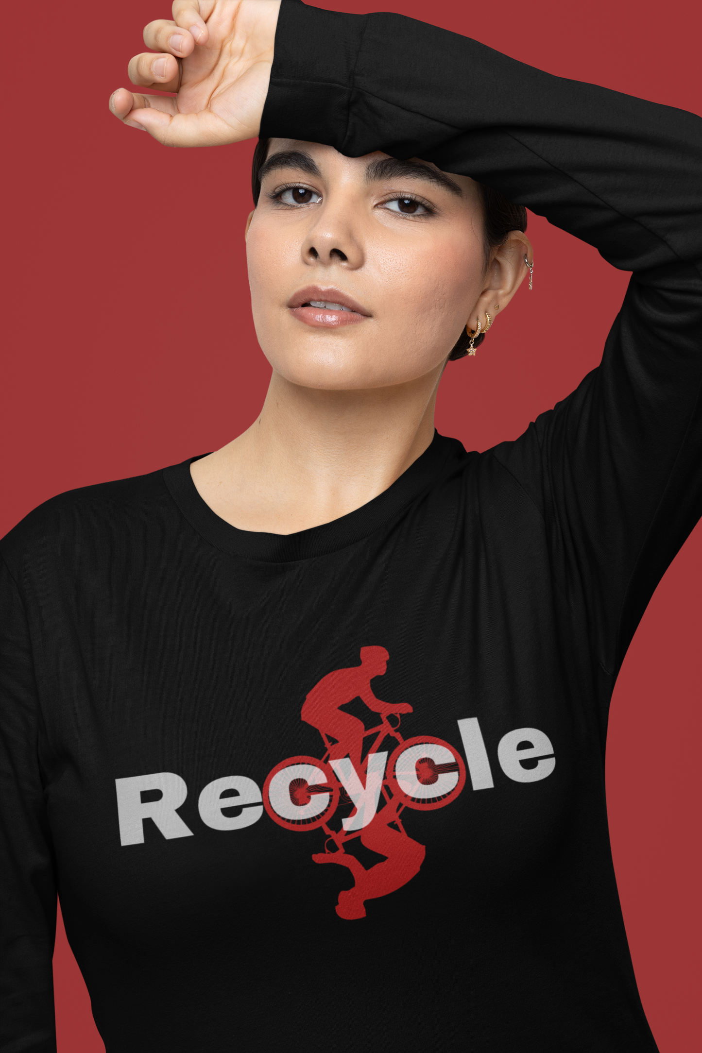 Recycle Long Sleeve T-shirt