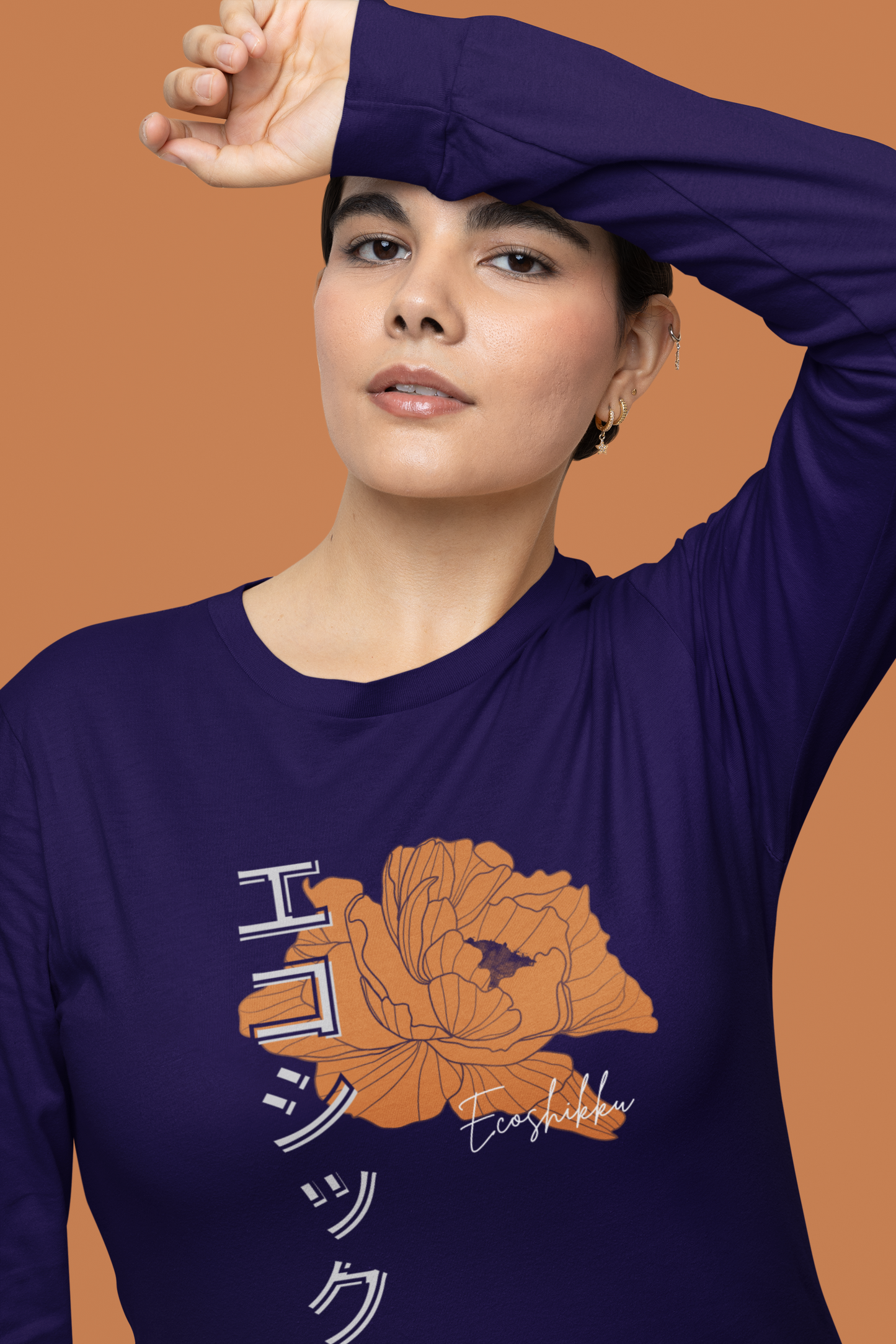 エコシック Ecoshikku Long Sleeve T-shirt