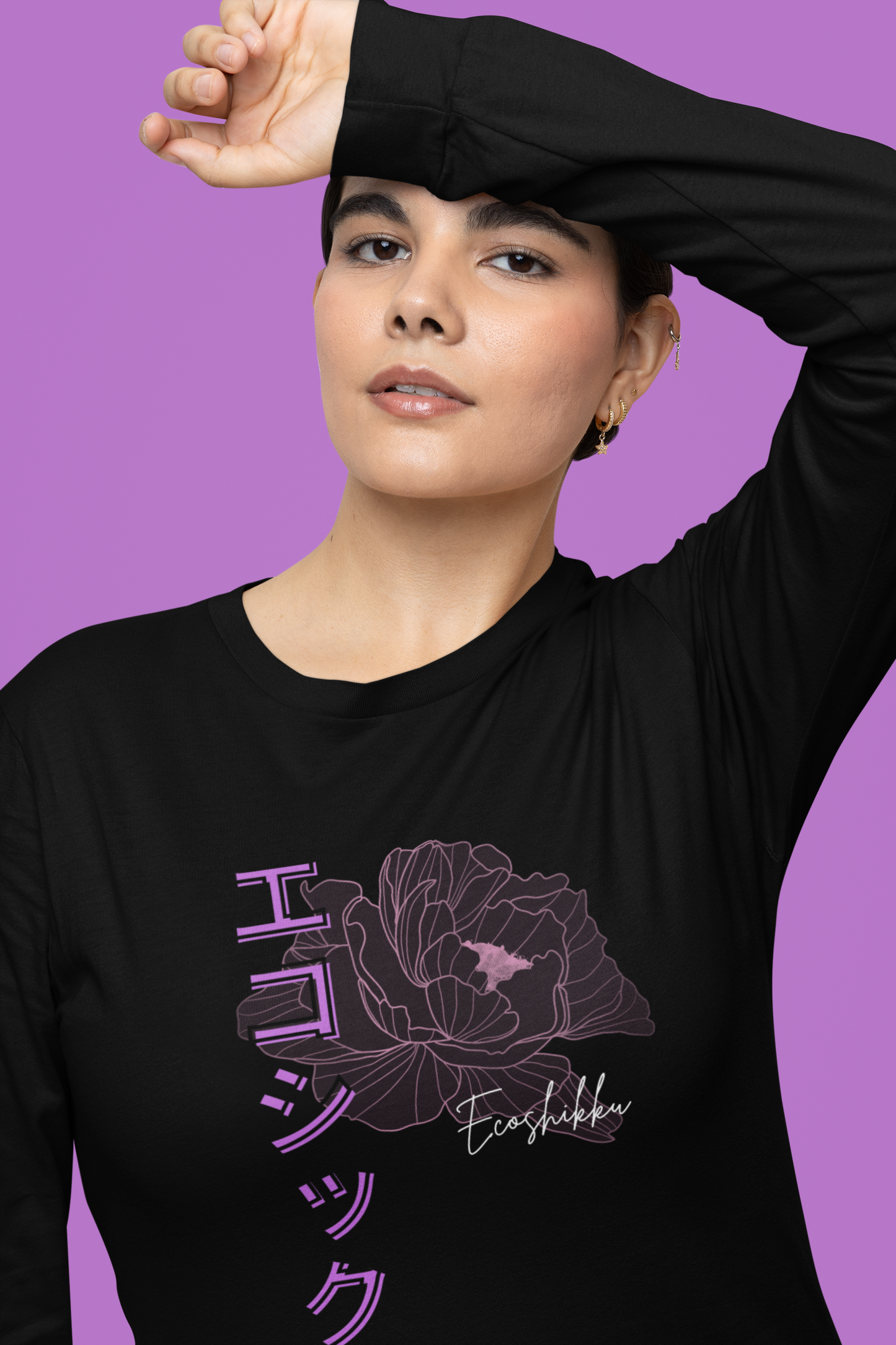 エコシック Ecoshikku Long Sleeve T-shirt