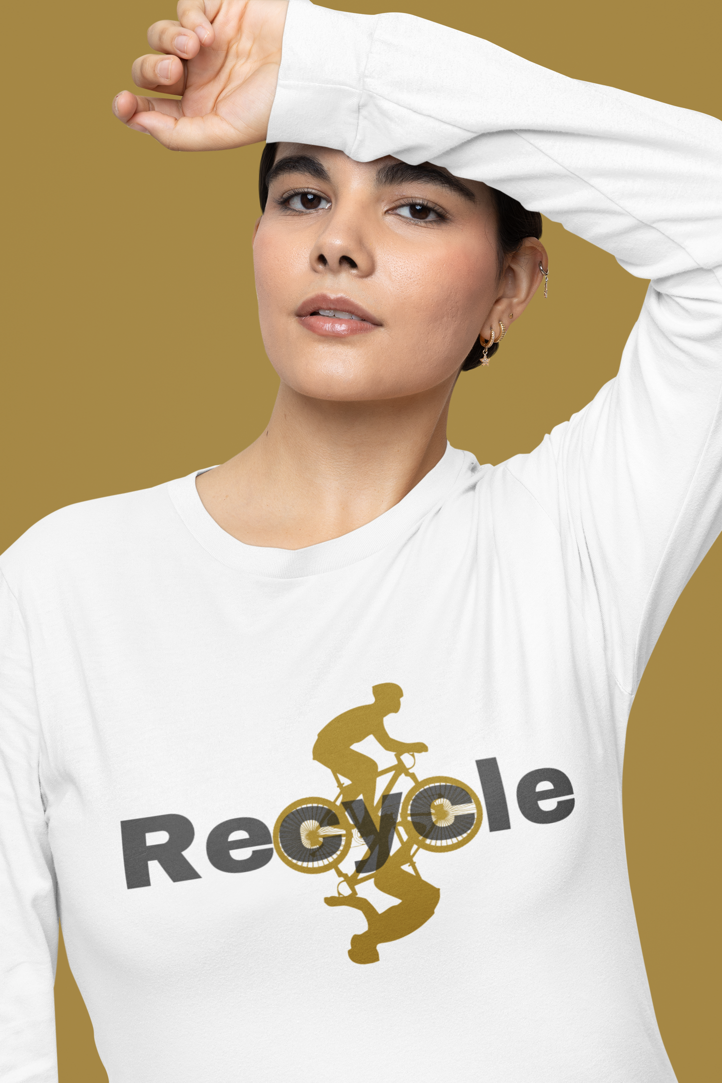 Recycle Long Sleeve T-shirt
