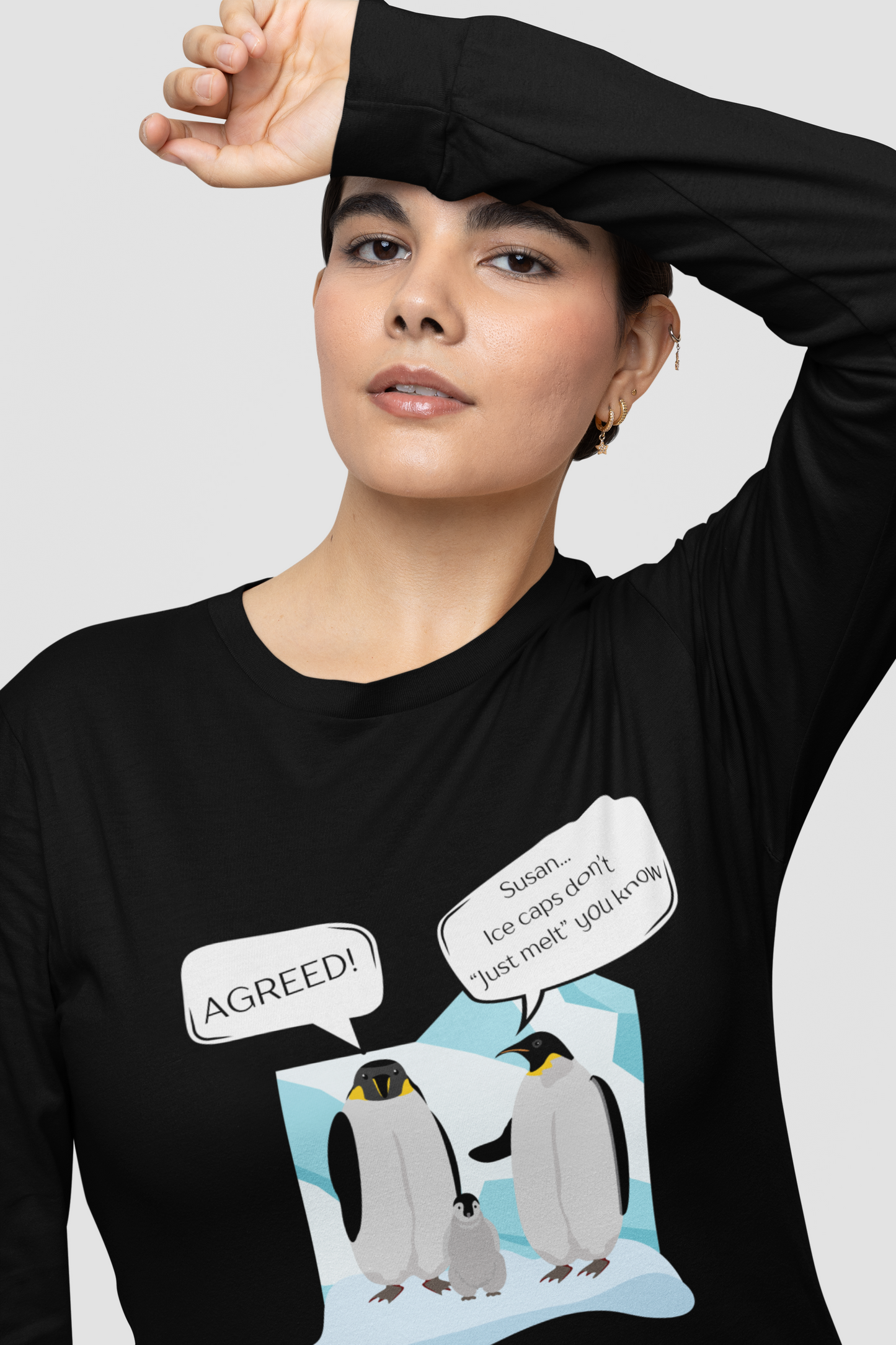 Ice Caps Don't Just Melt Long Sleeve T-shirt