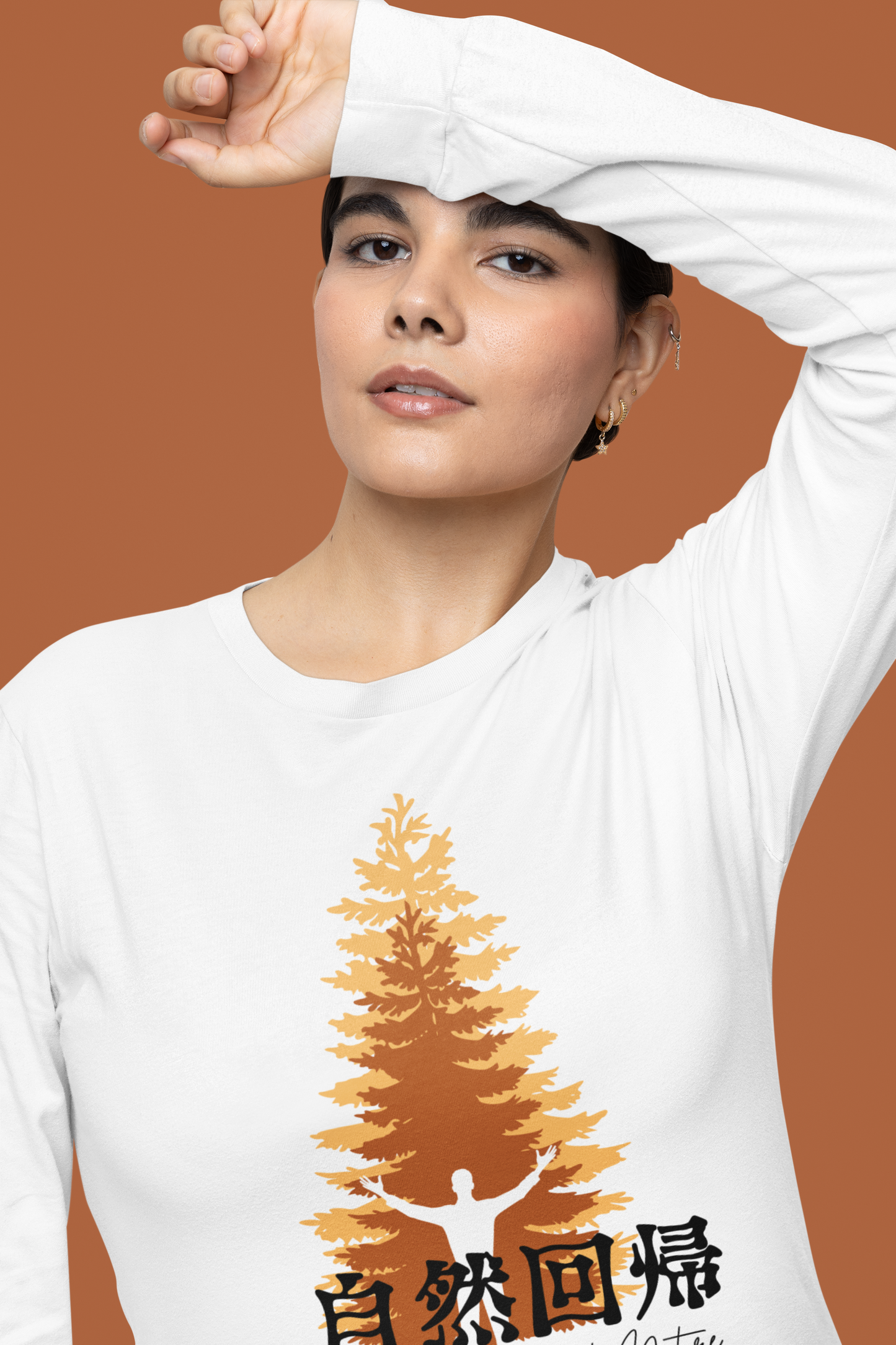 自然回帰 Return to Nature Long Sleeve T-shirt