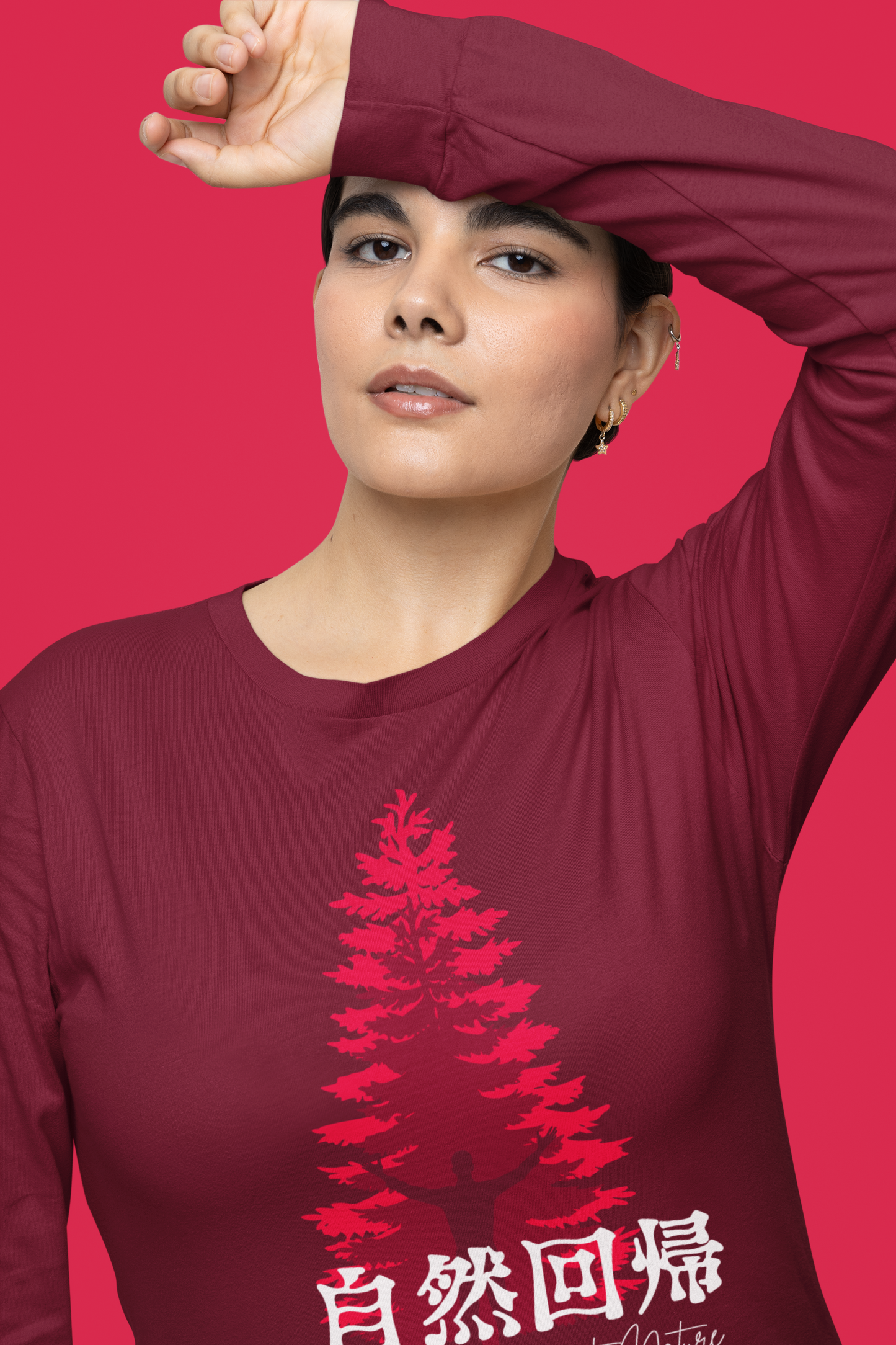 自然回帰 Return to Nature Long Sleeve T-shirt