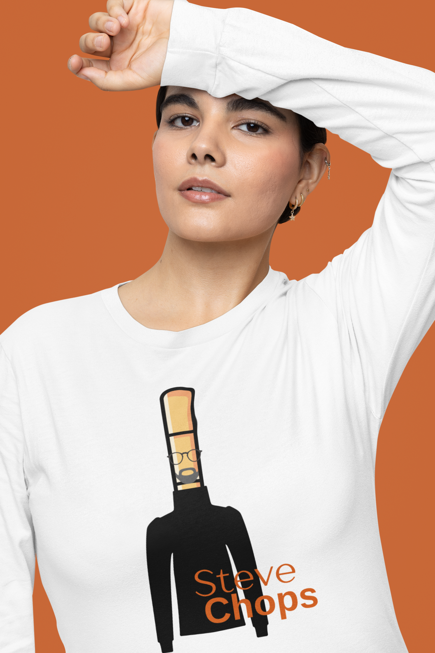 Steve Chops Long Sleeve T-shirt