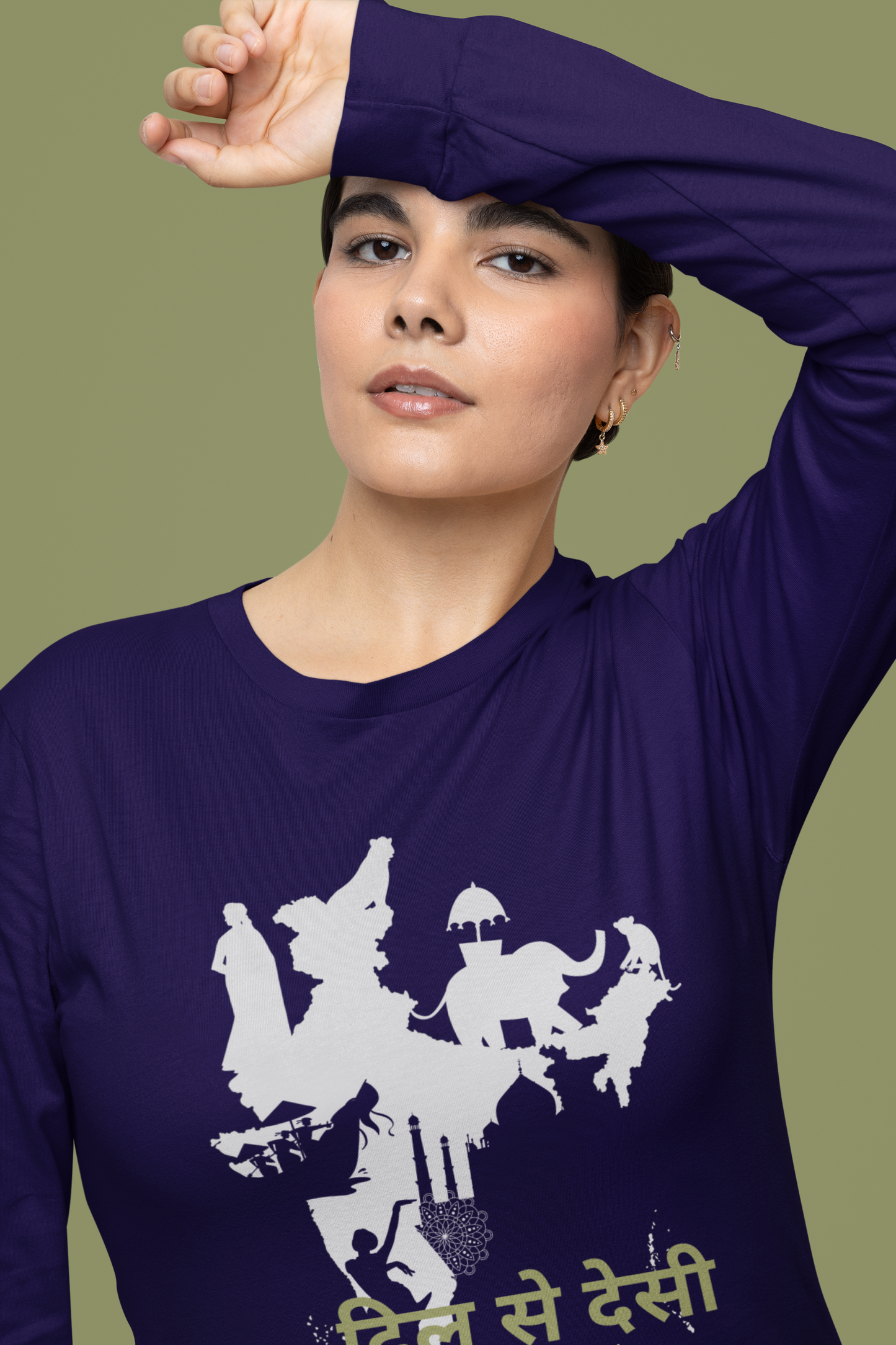 Desi from the Heart Long Sleeve T-shirt