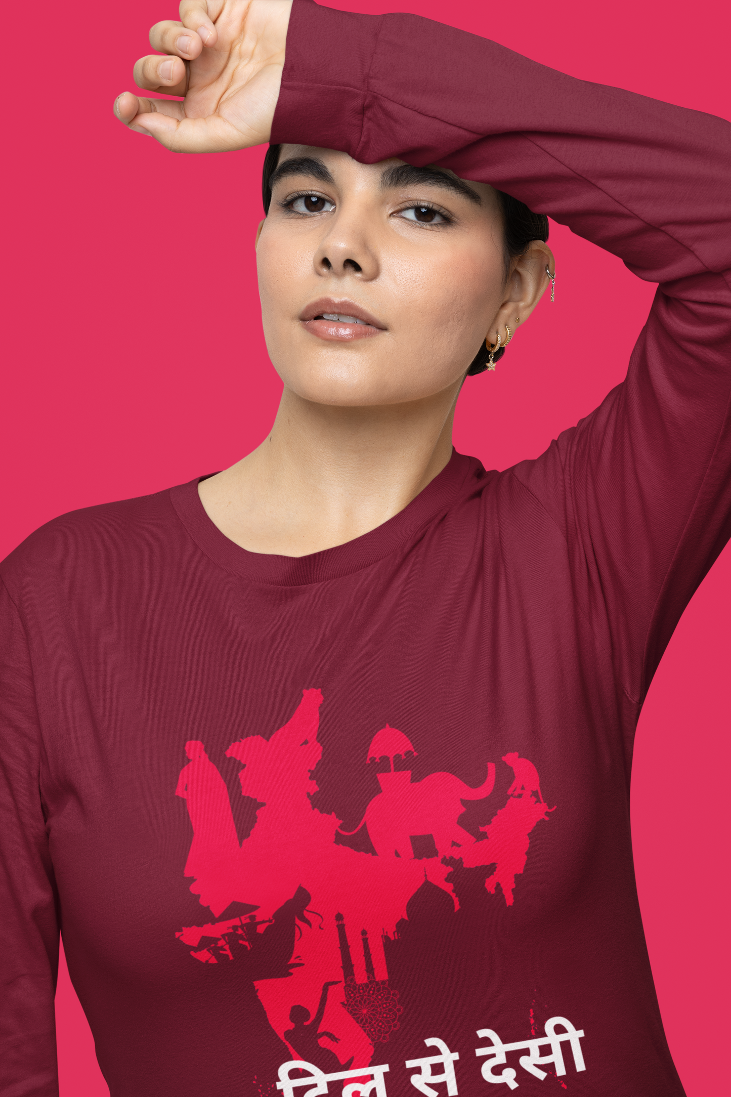 Desi from the Heart Long Sleeve T-shirt