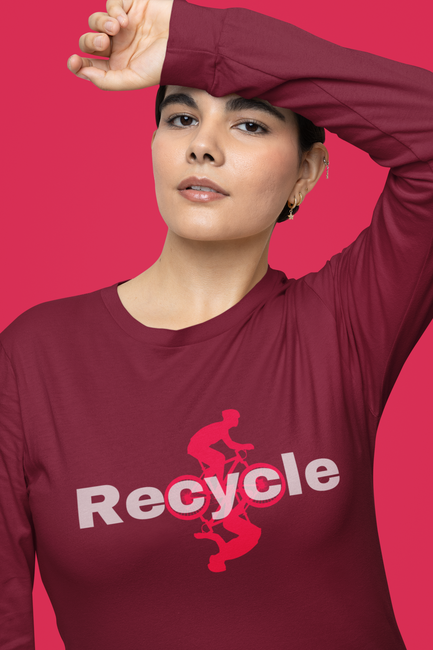 Recycle Long Sleeve T-shirt