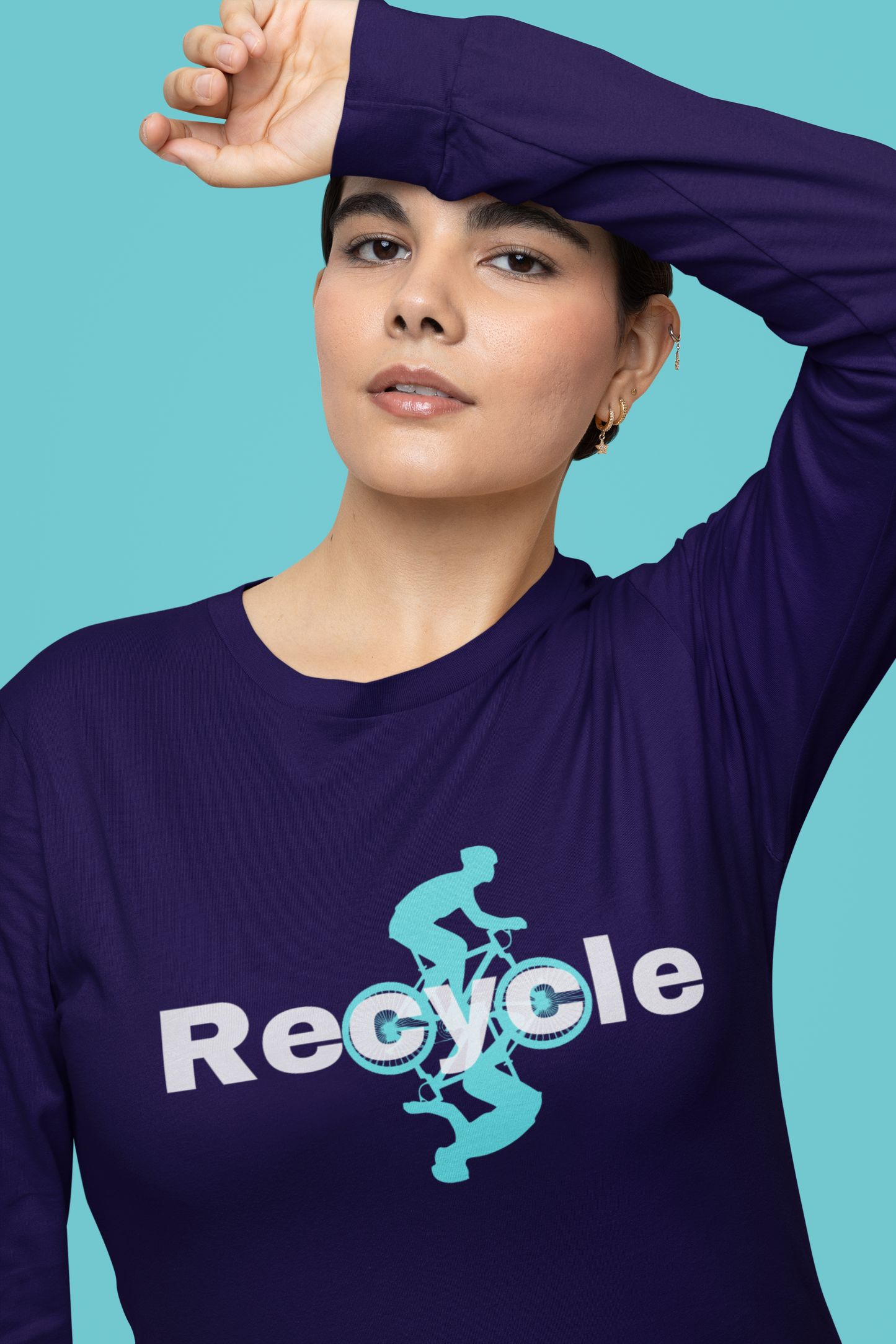 Recycle Long Sleeve T-shirt