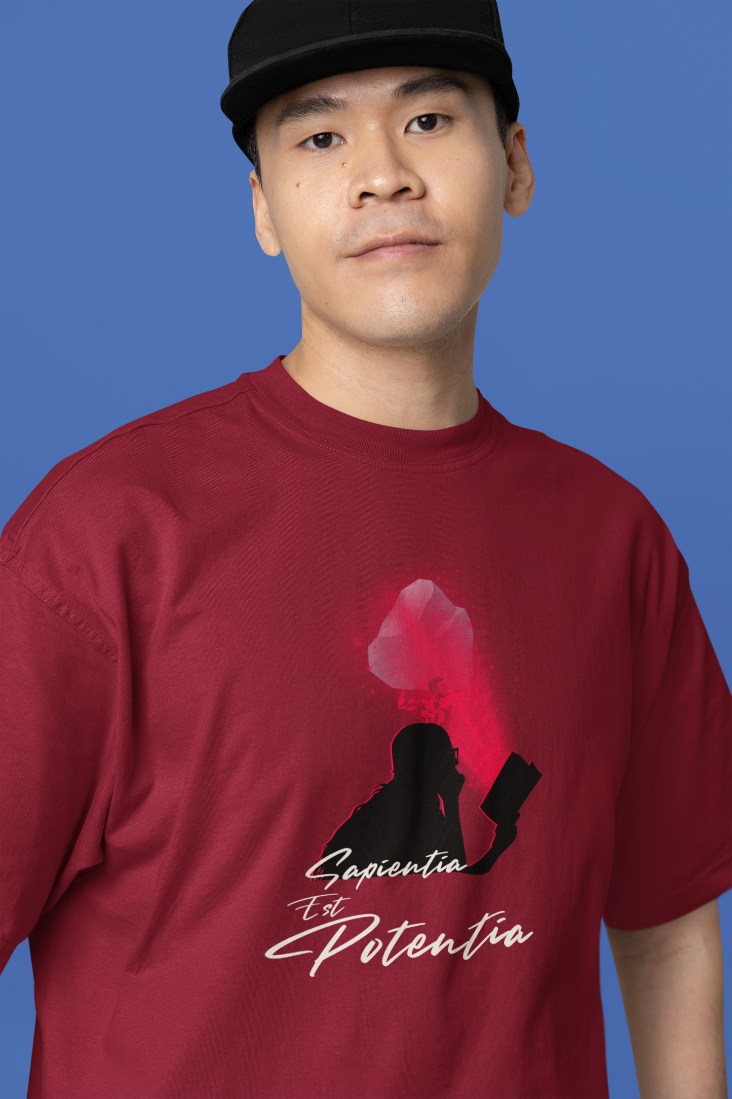 Sapientia Est Potentia Oversize T-shirt