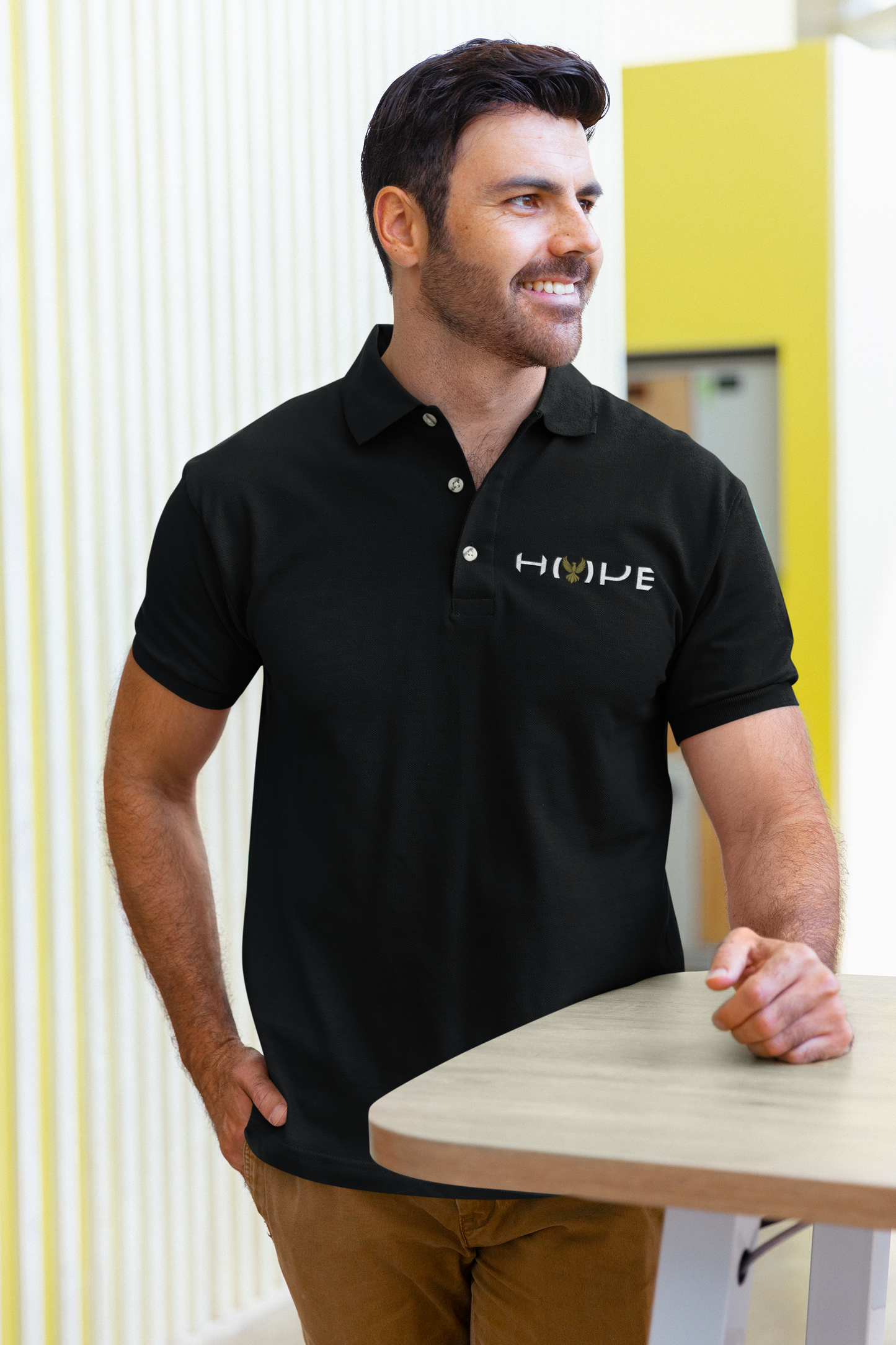 Hope (Full) Polo Short Sleeve T-shirt