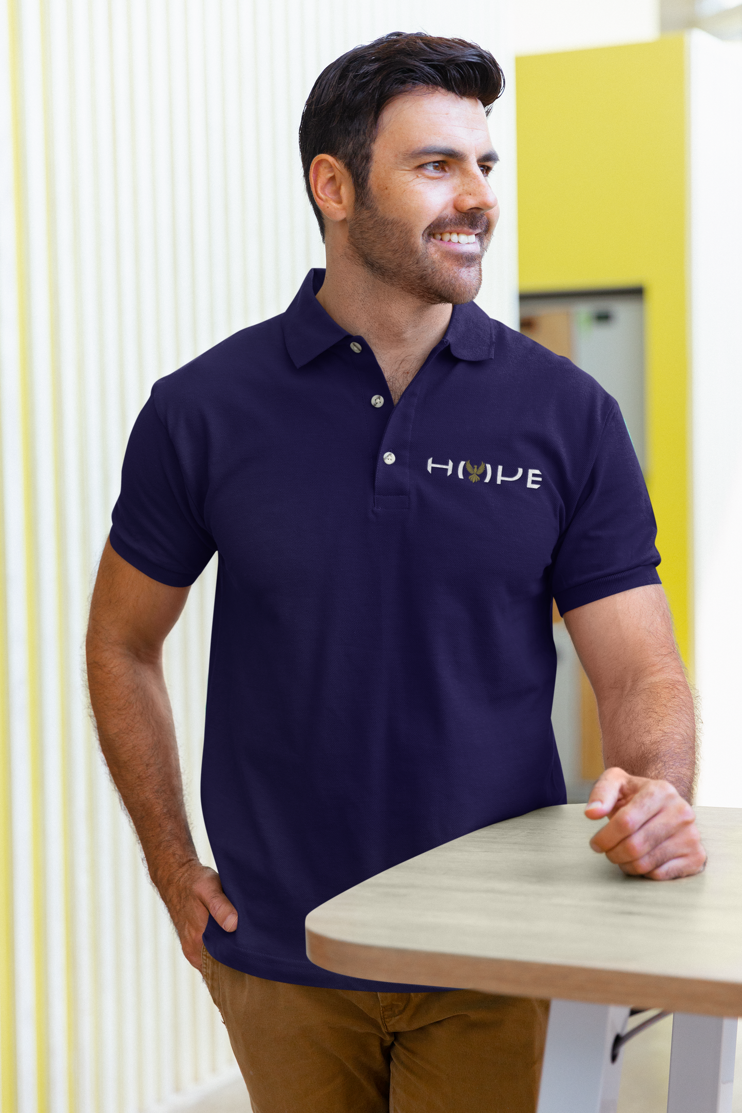 Hope (Full) Polo Short Sleeve T-shirt