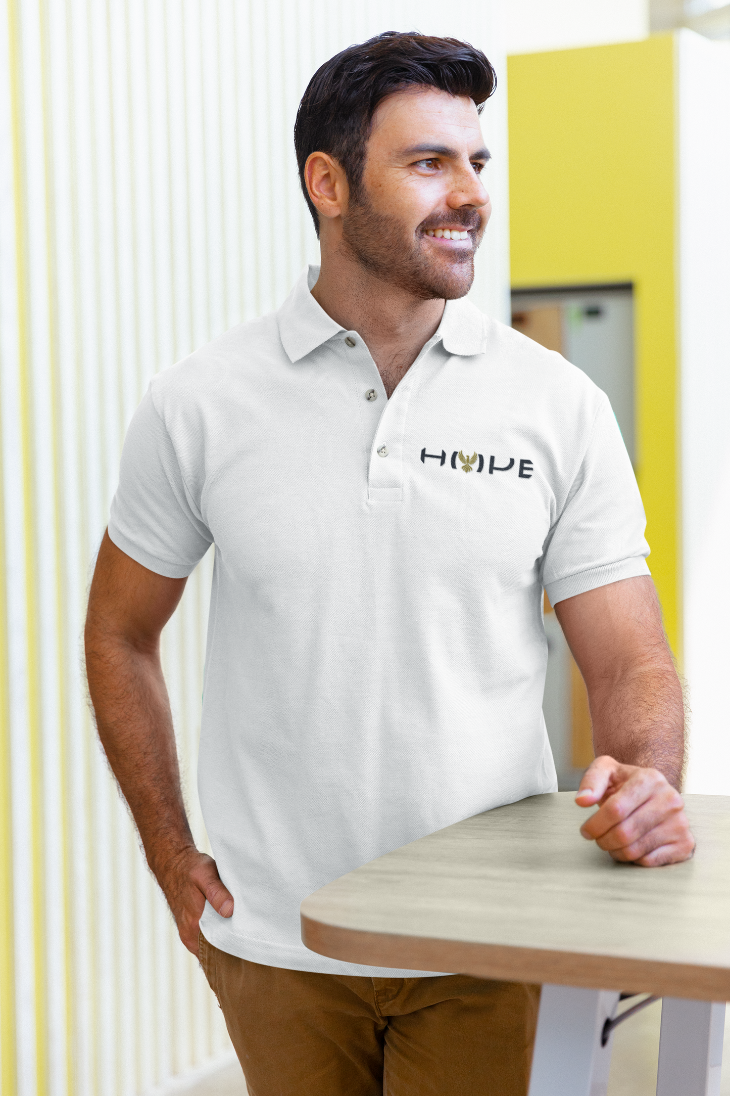 Hope (Full) Polo Short Sleeve T-shirt