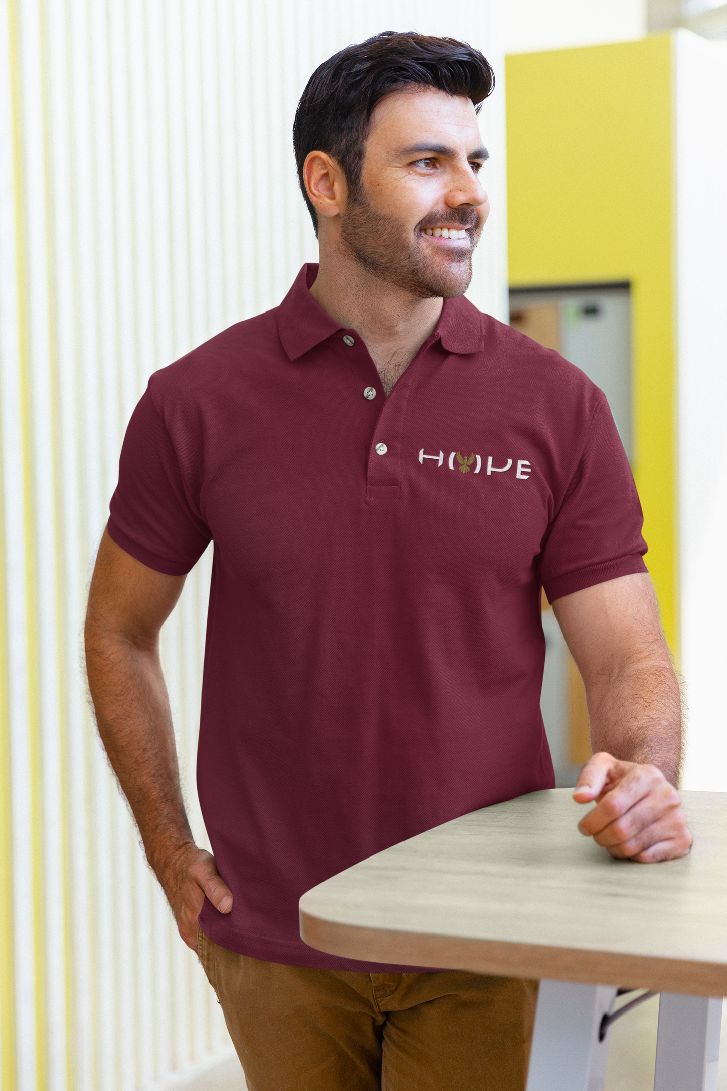Hope (Full) Polo Short Sleeve T-shirt