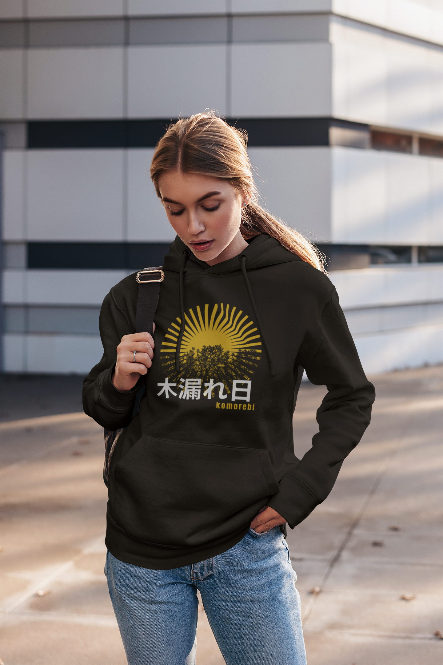 木漏れ日 Sunlight Filtering through Trees Pullover Hoodies