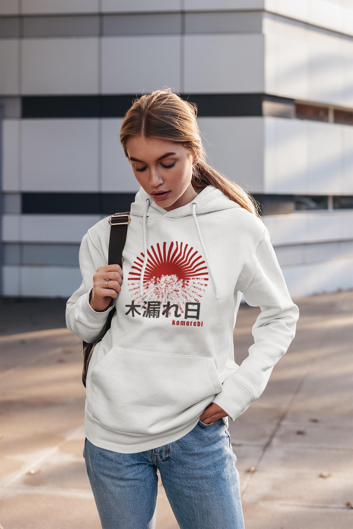 木漏れ日 Sunlight Filtering through Trees Pullover Hoodies