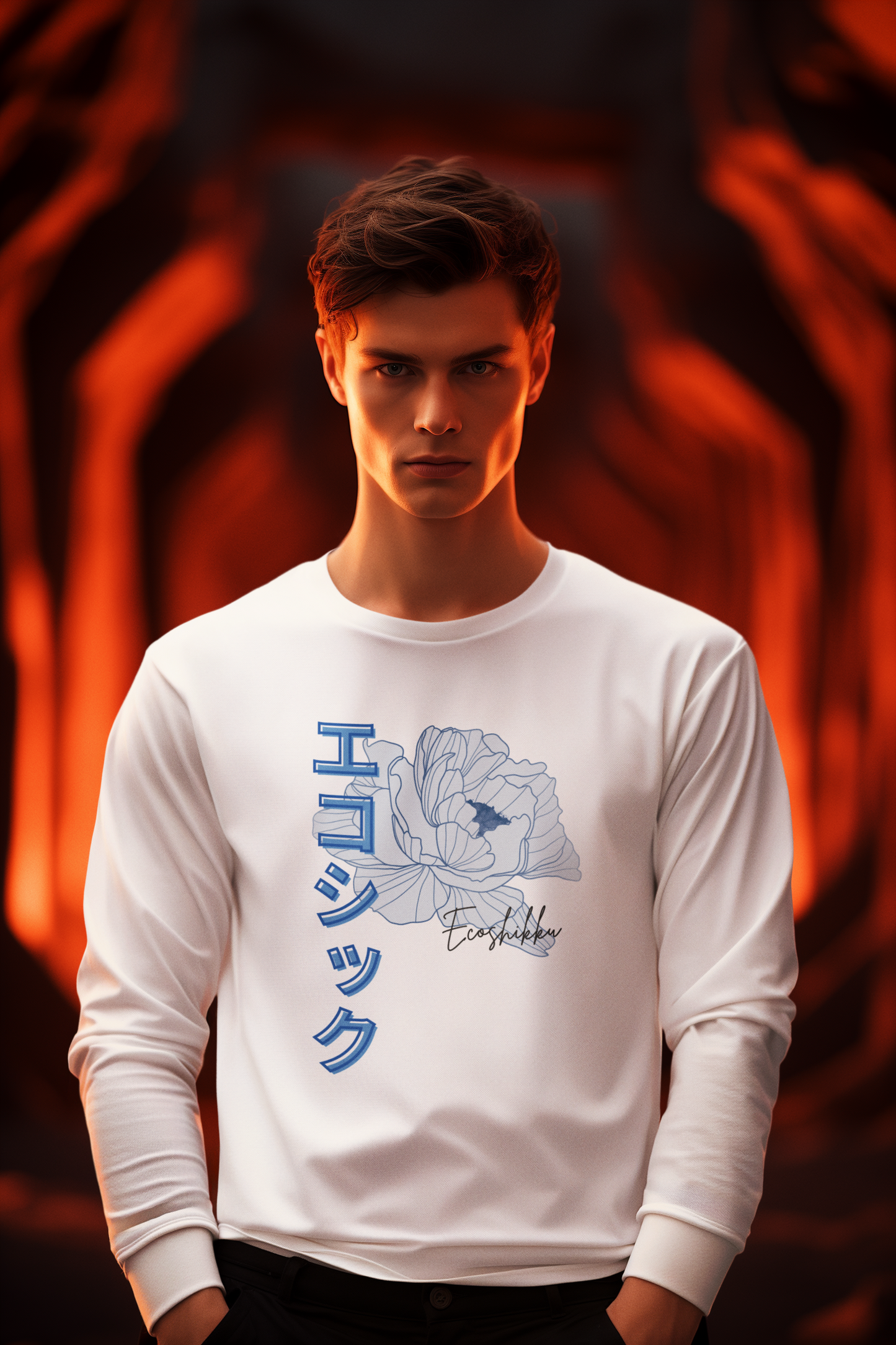 エコシック Ecoshikku Long Sleeve T-shirt