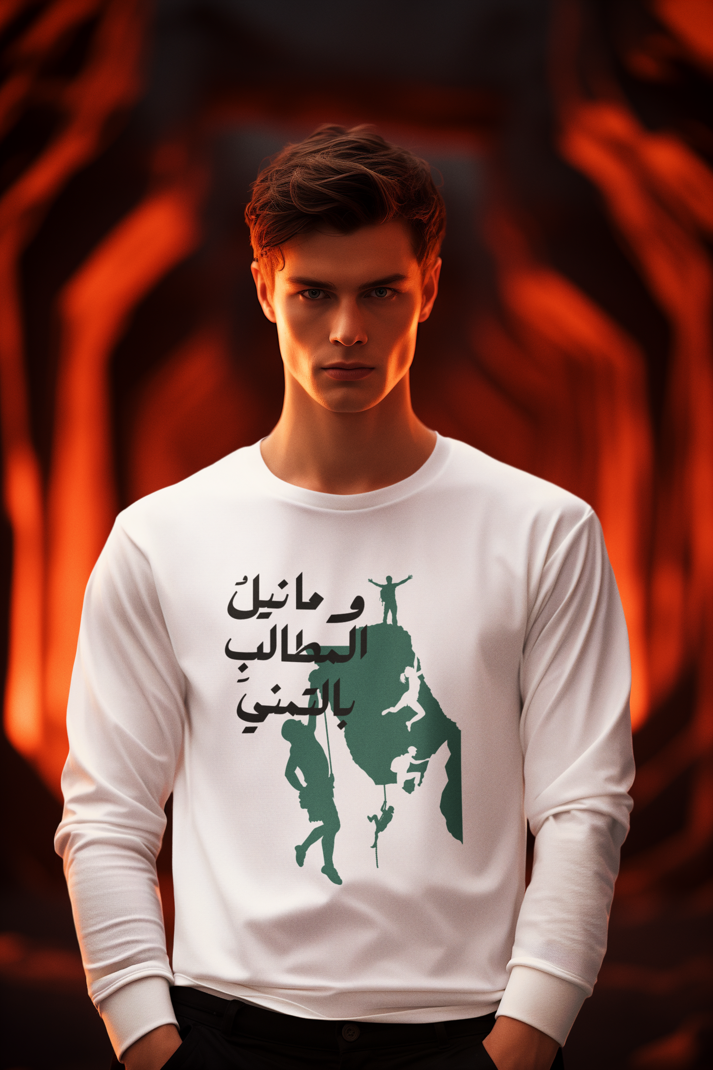 وما نيل المطالب بالتمني Long Sleeve Shirt