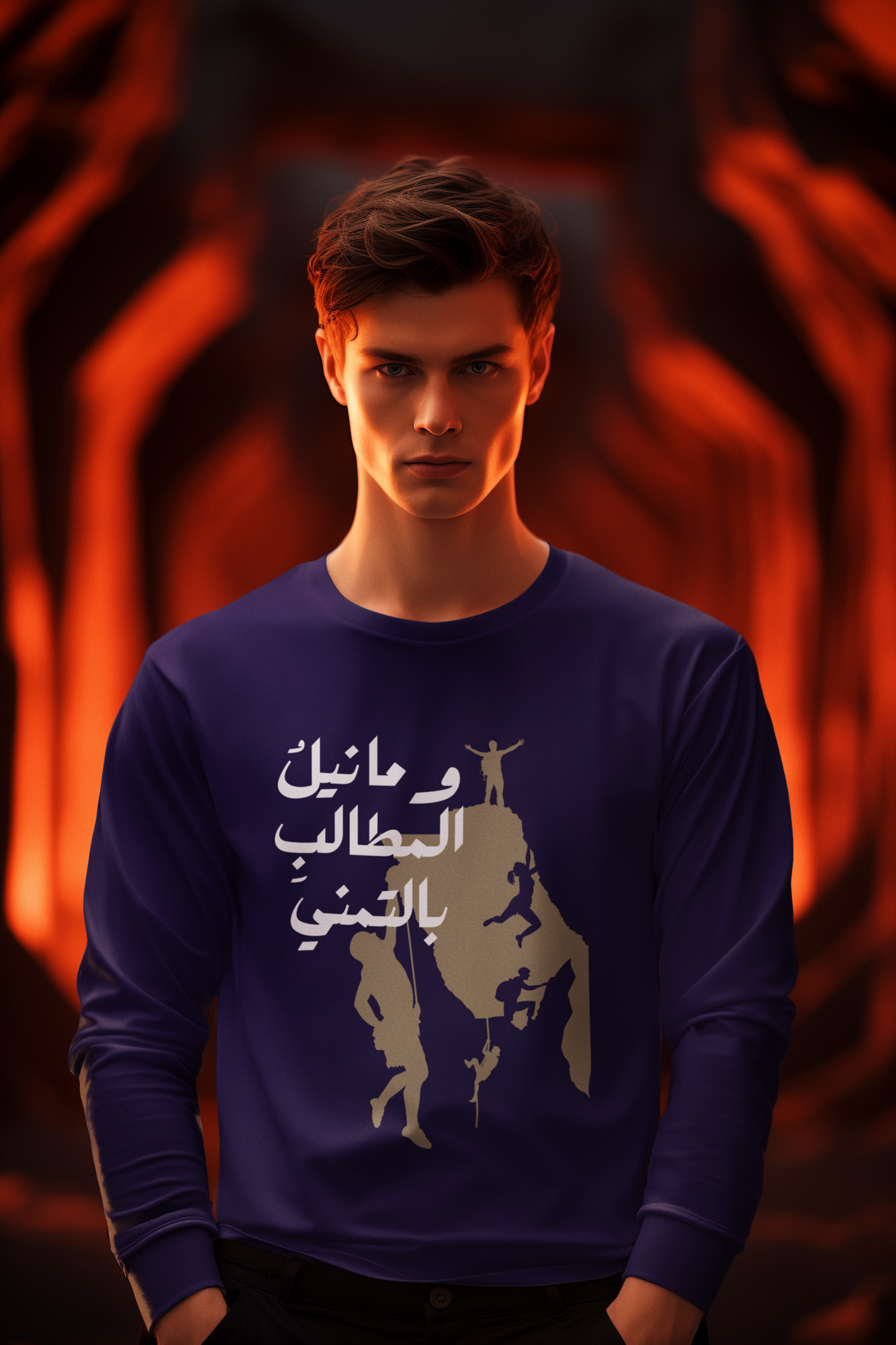 وما نيل المطالب بالتمني Long Sleeve Shirt