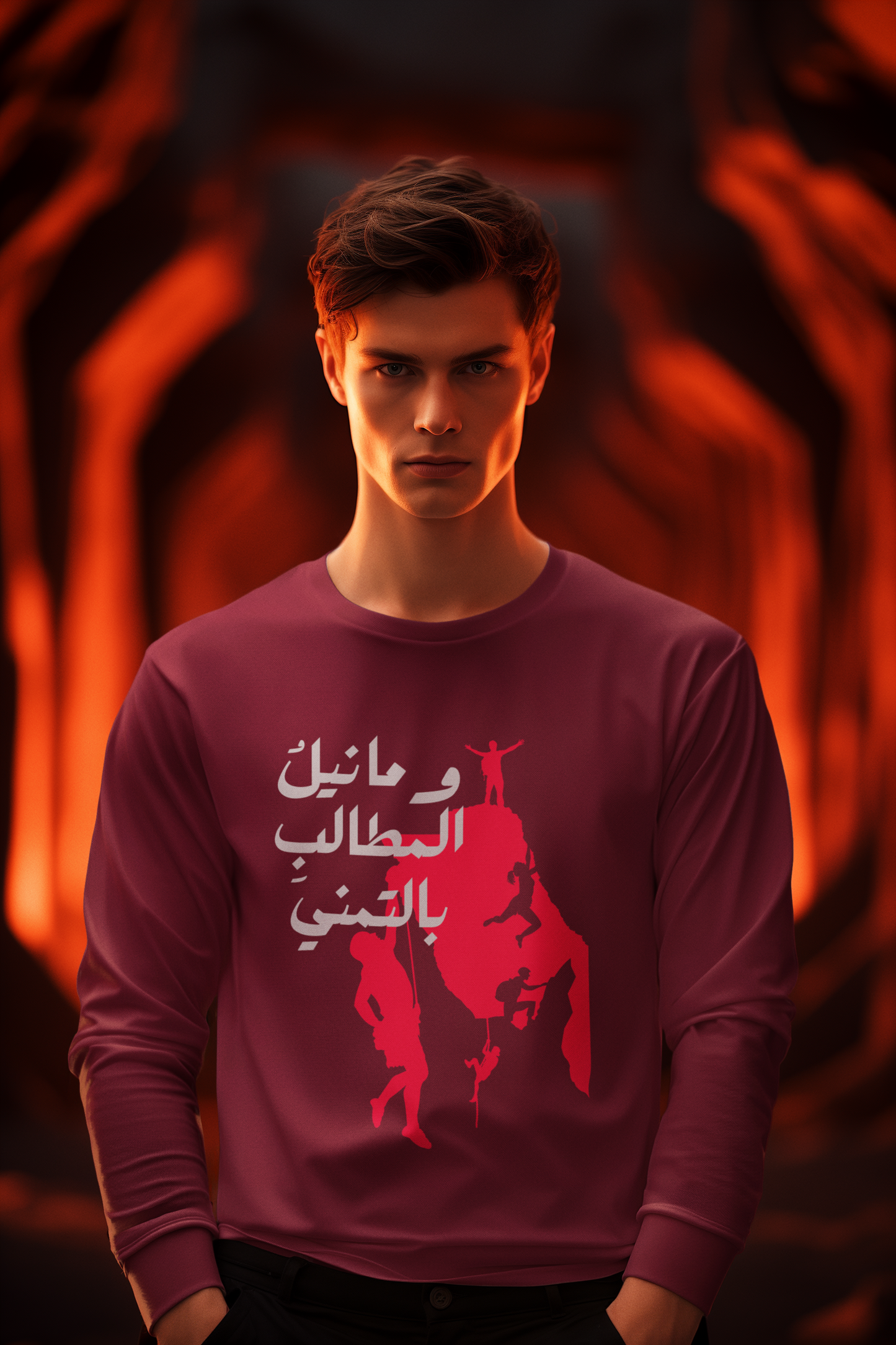 وما نيل المطالب بالتمني Long Sleeve Shirt