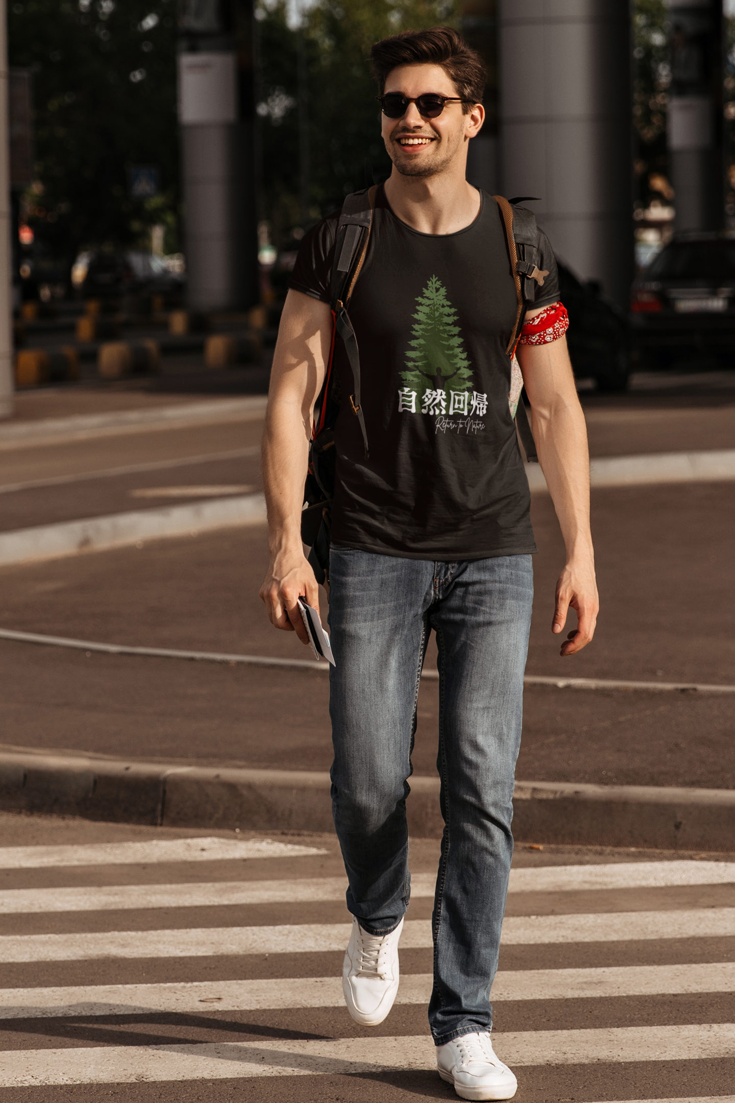 自然回帰 Return to Nature Slim Fit T-shirt