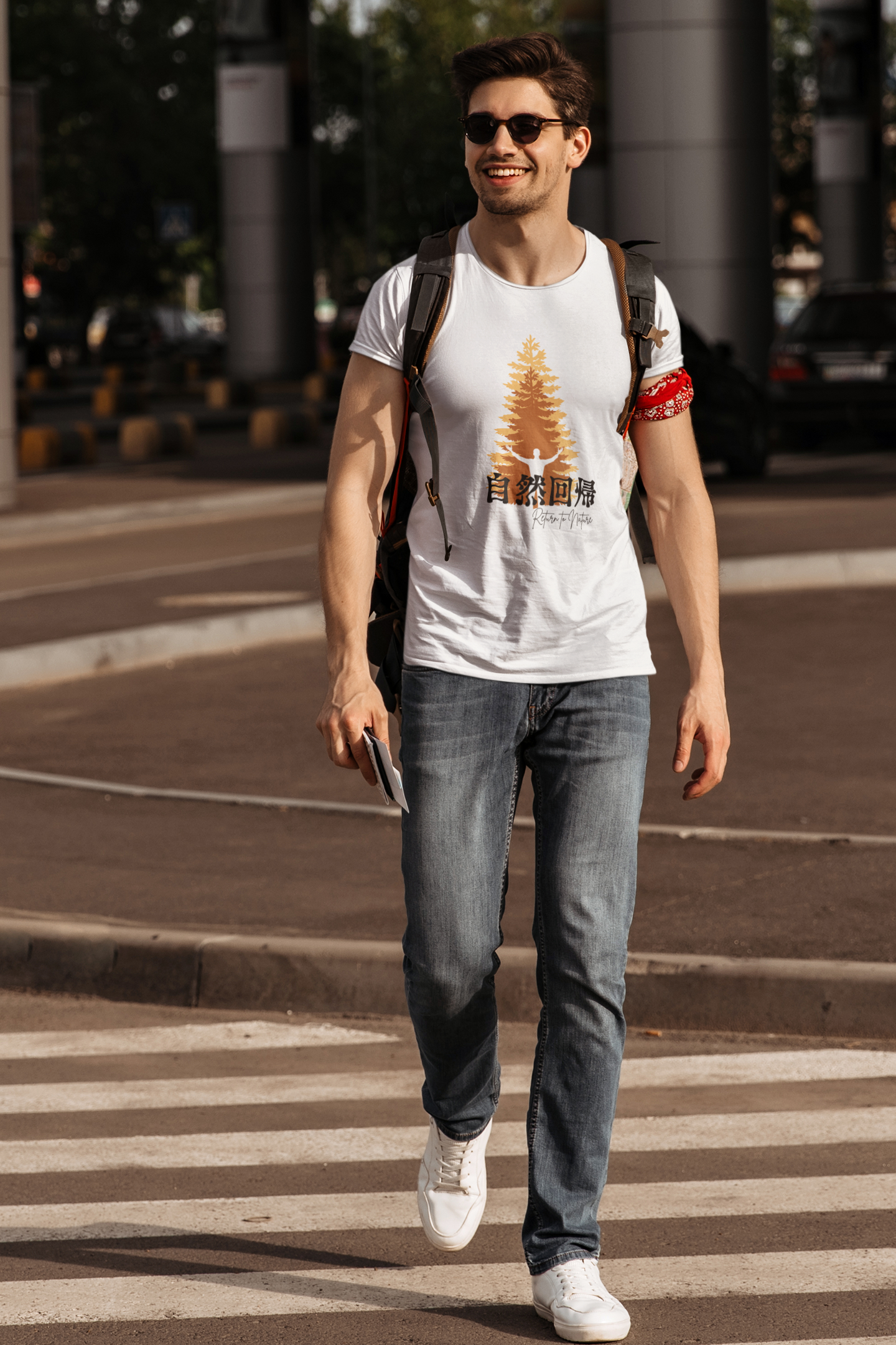 自然回帰 Return to Nature Slim Fit T-shirt