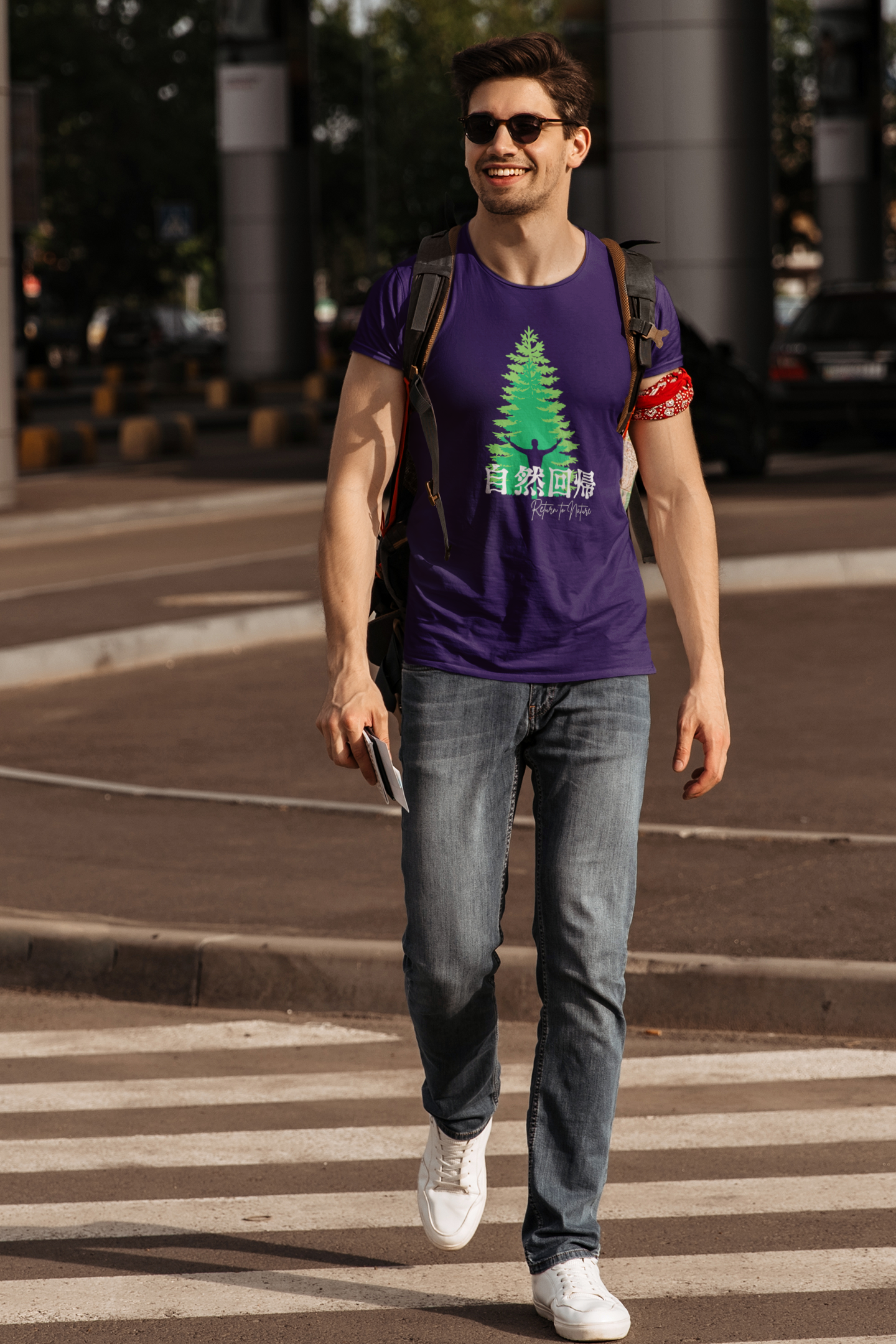 自然回帰 Return to Nature Slim Fit T-shirt
