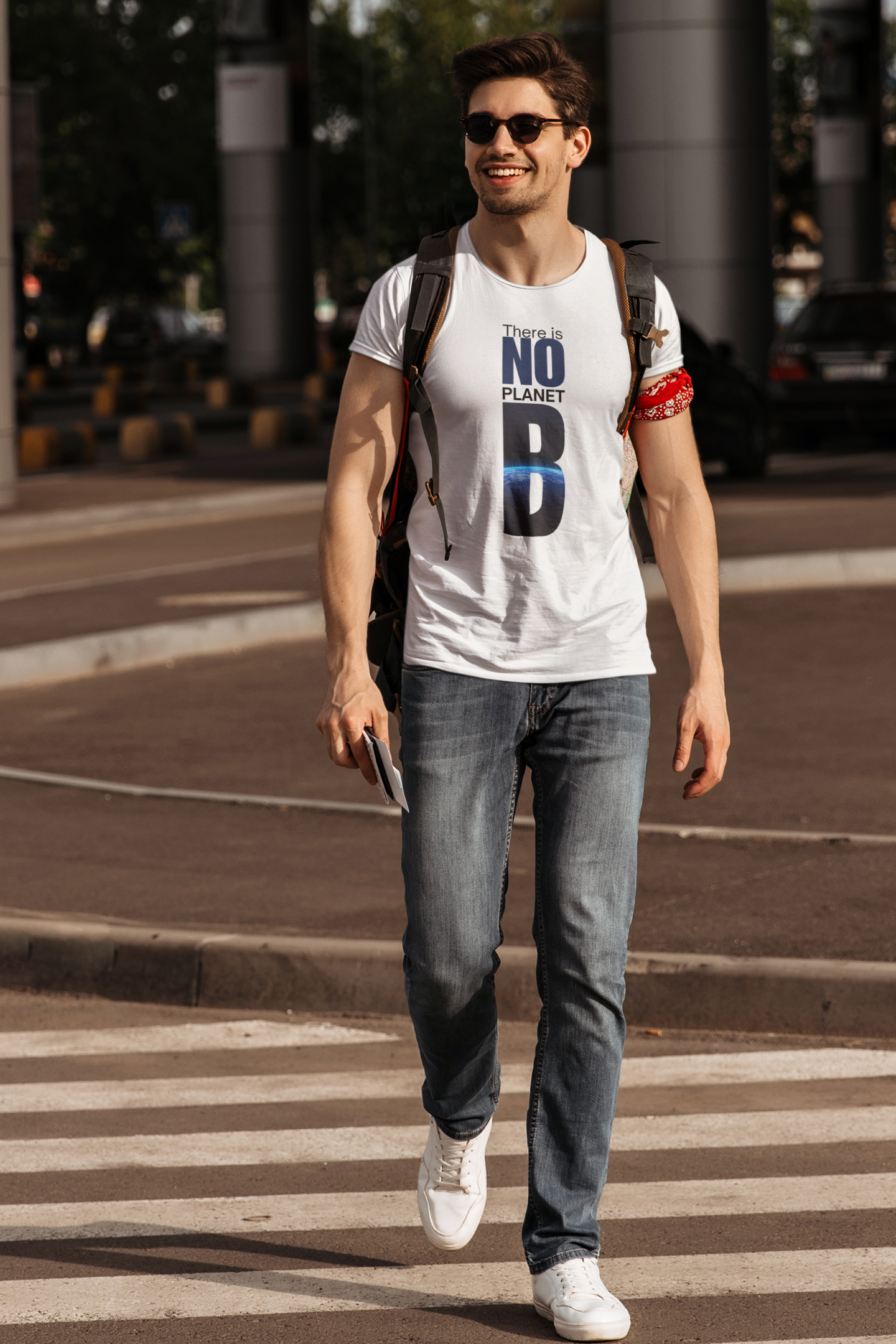 There is No Planet B Slim Fit T-shirt